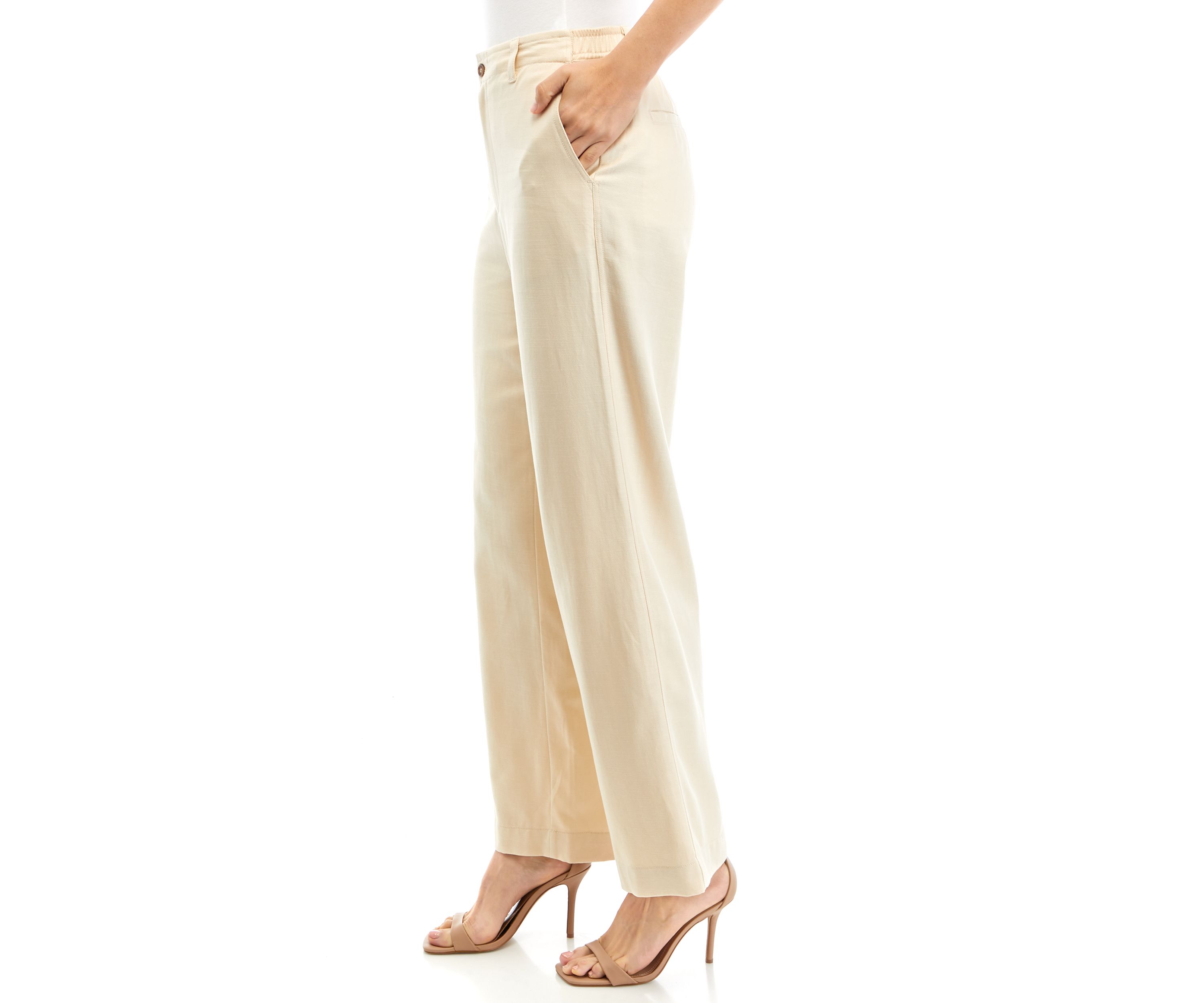 Womens Wide Leg Trouser Pants