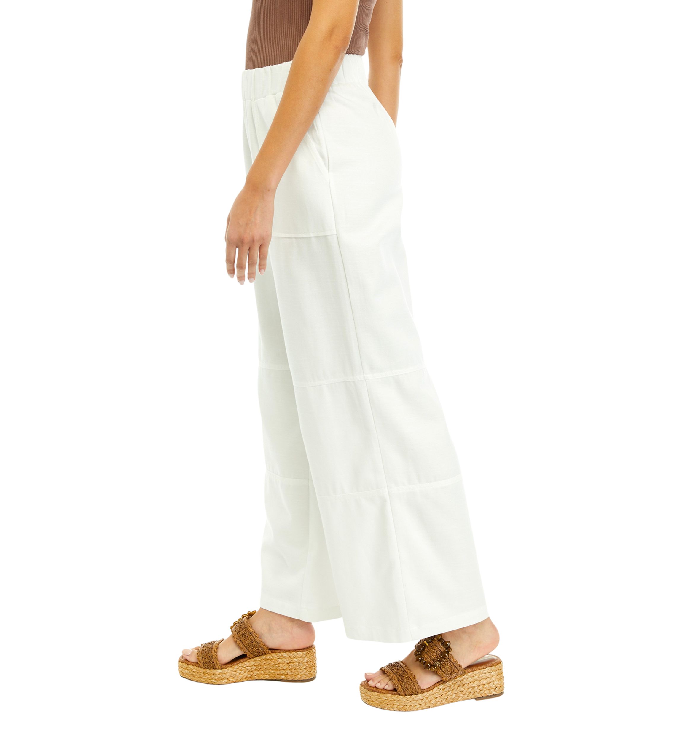 Womens Patch Pocket Trousers