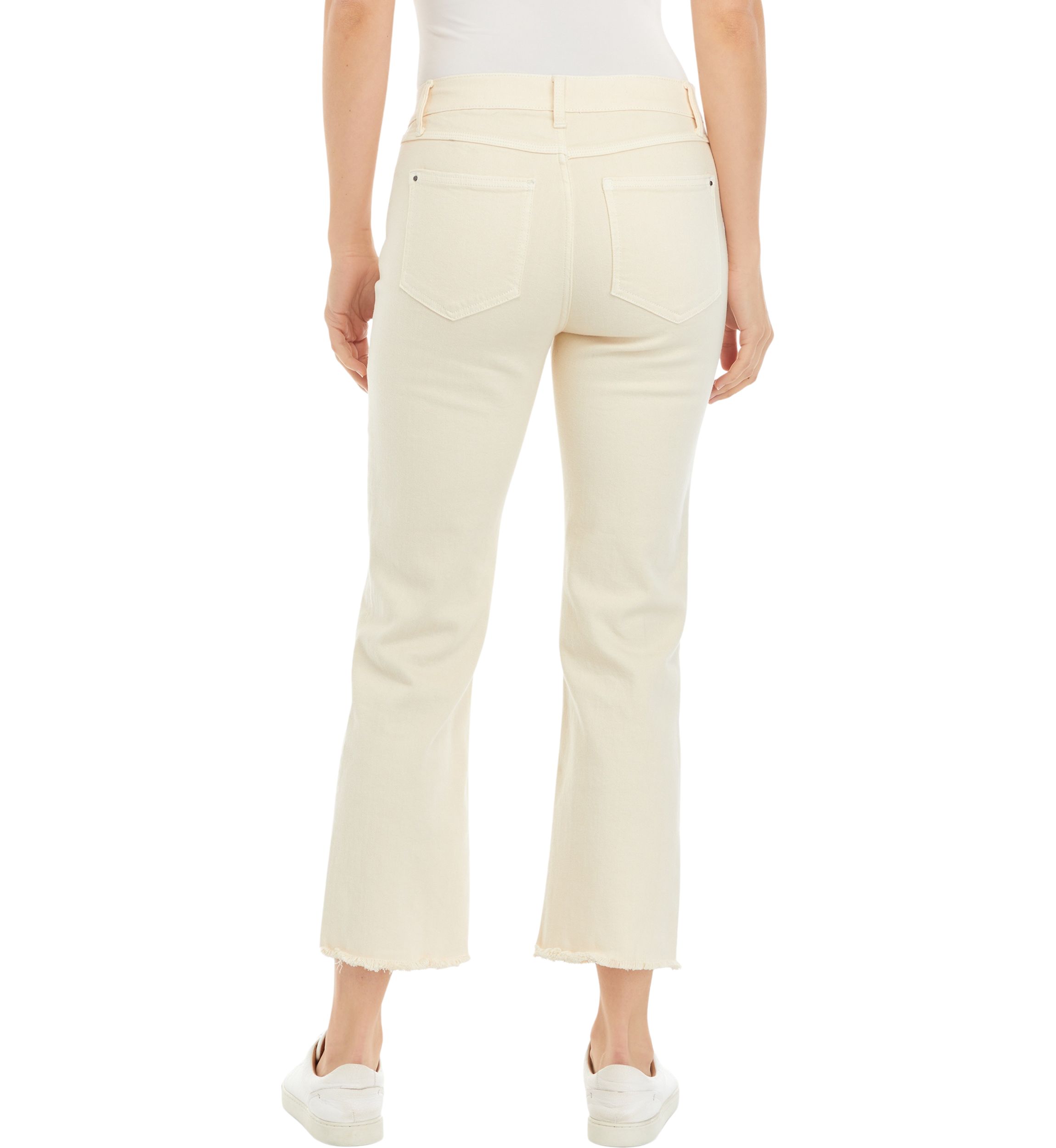 Womens Straight Leg High Rise Jeans