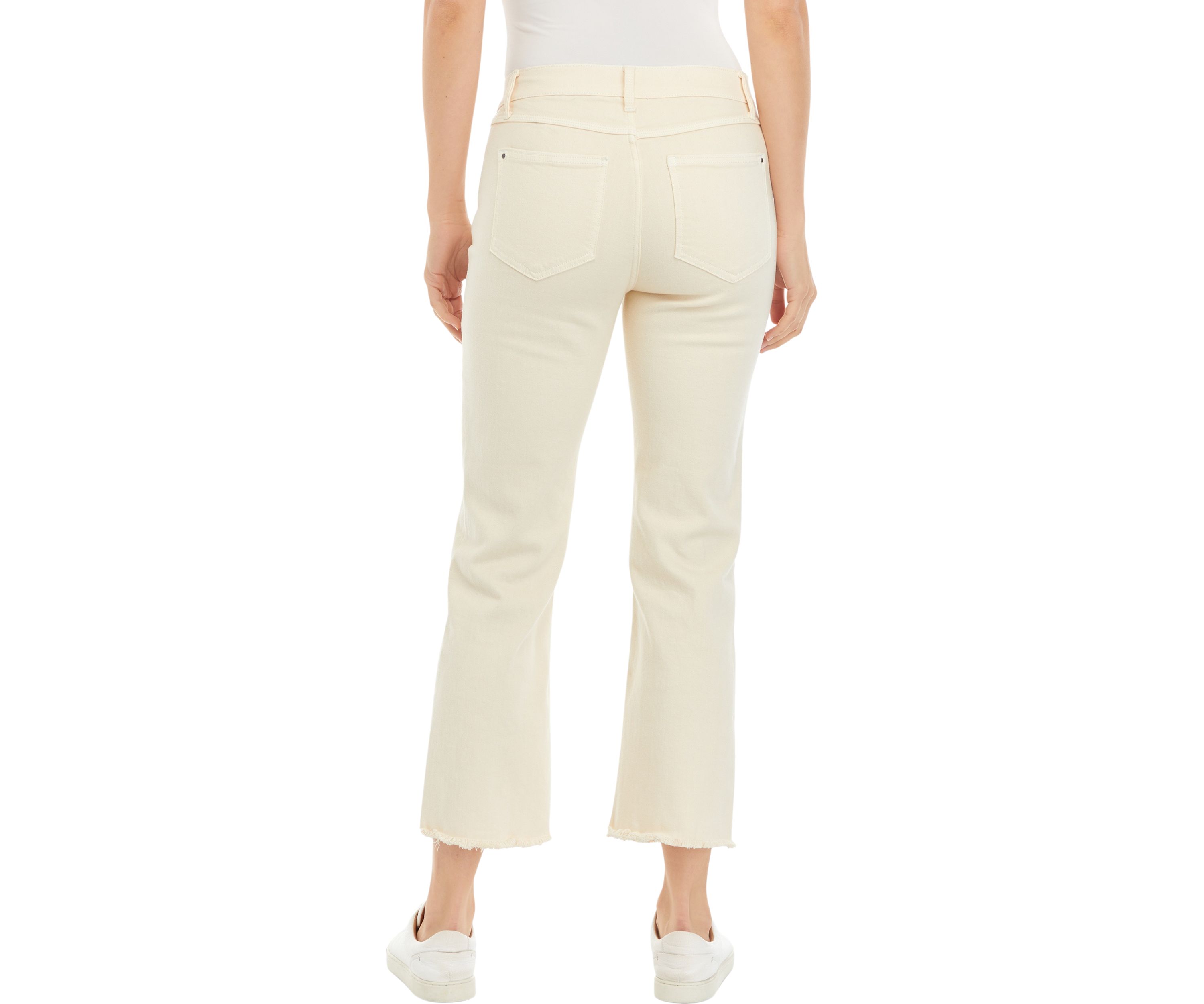 Womens Straight Leg High Rise Jeans