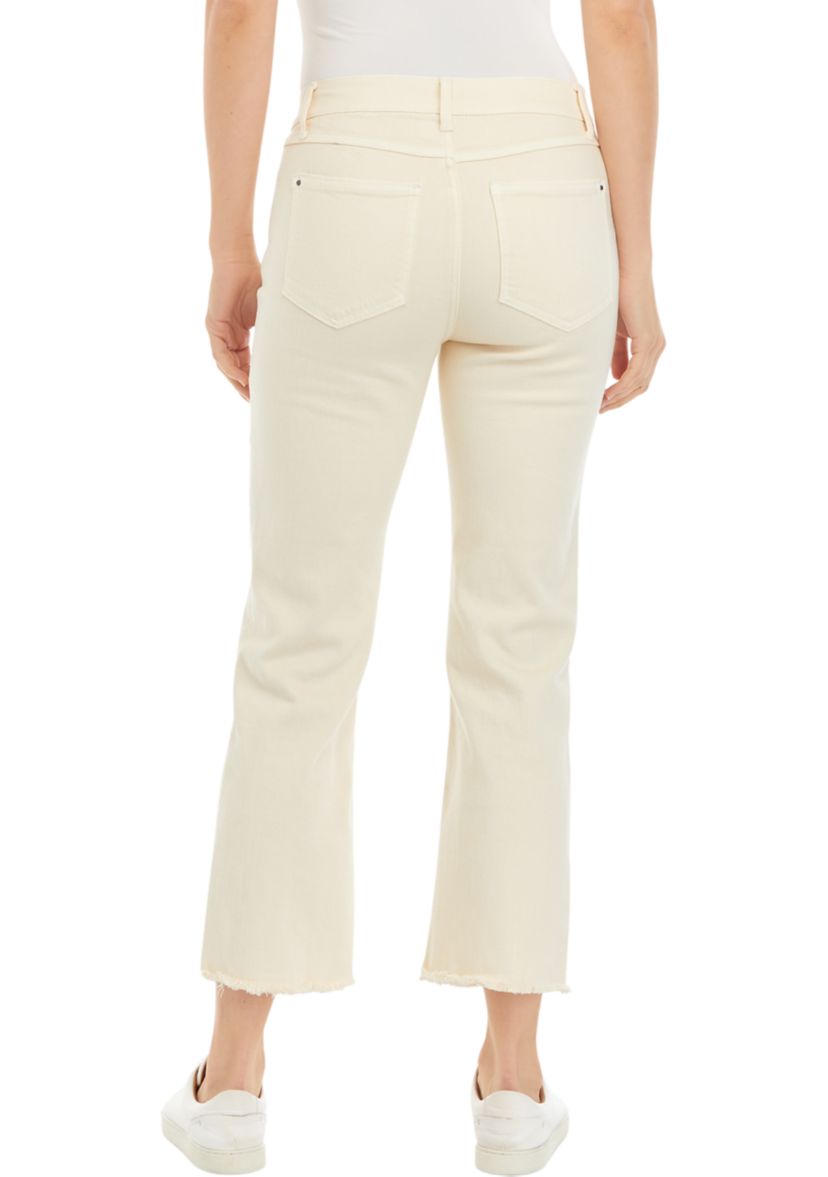Womens Straight Leg High Rise Jeans