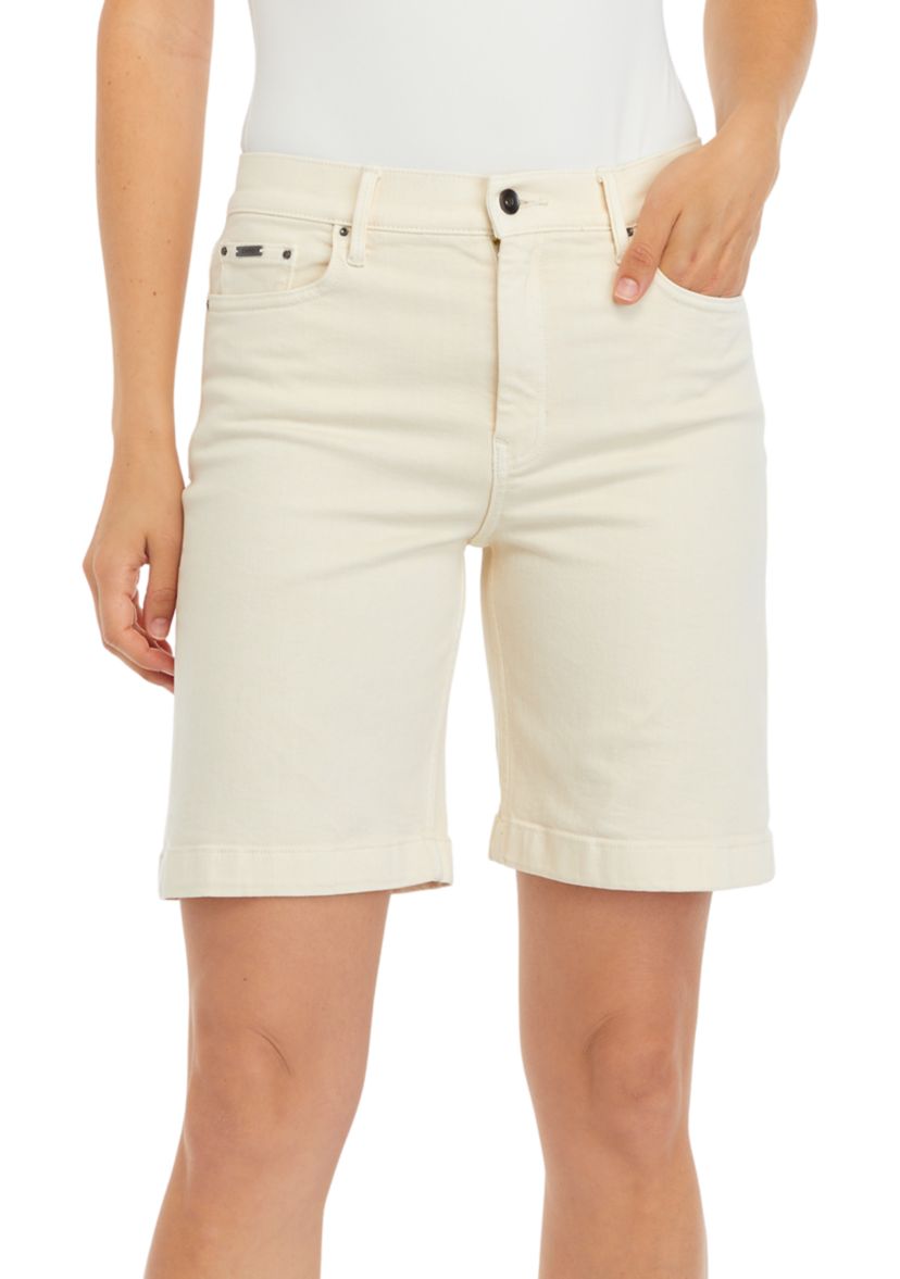 Womens Bermuda Jean Shorts