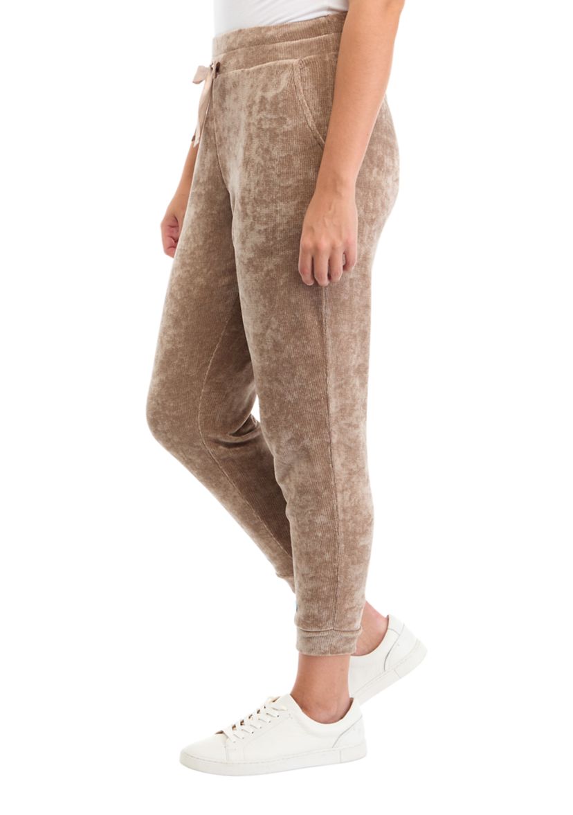 Womens Smocked Waistband Joggers