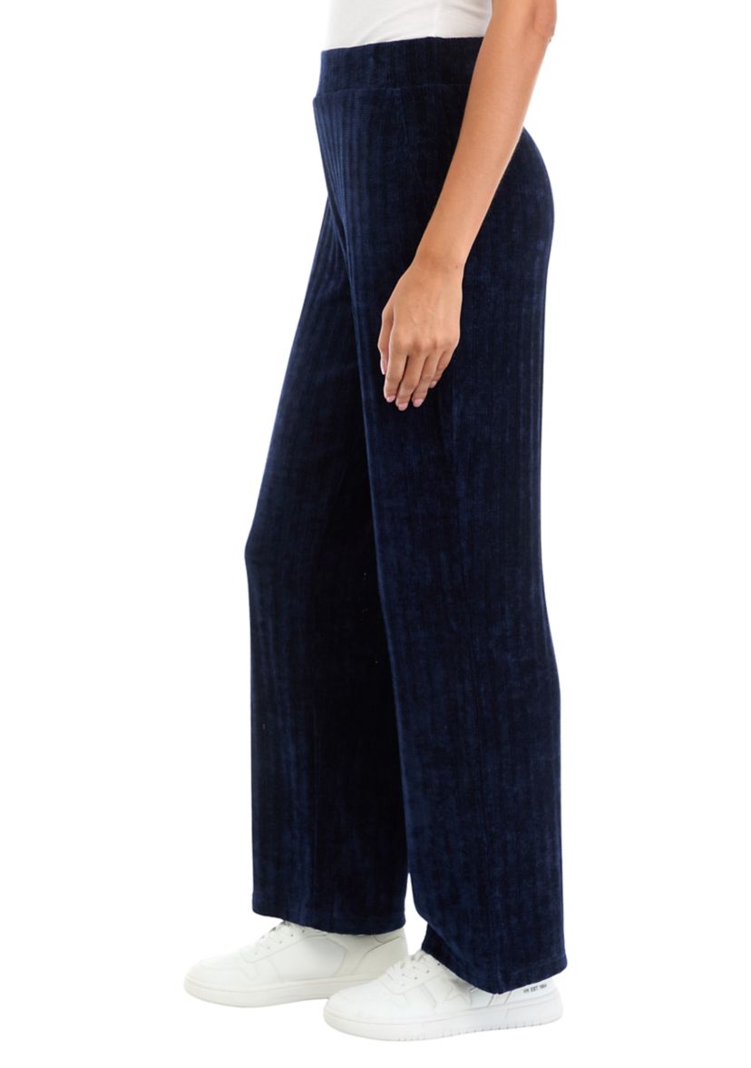 Womens Pull On Straight Leg Pants