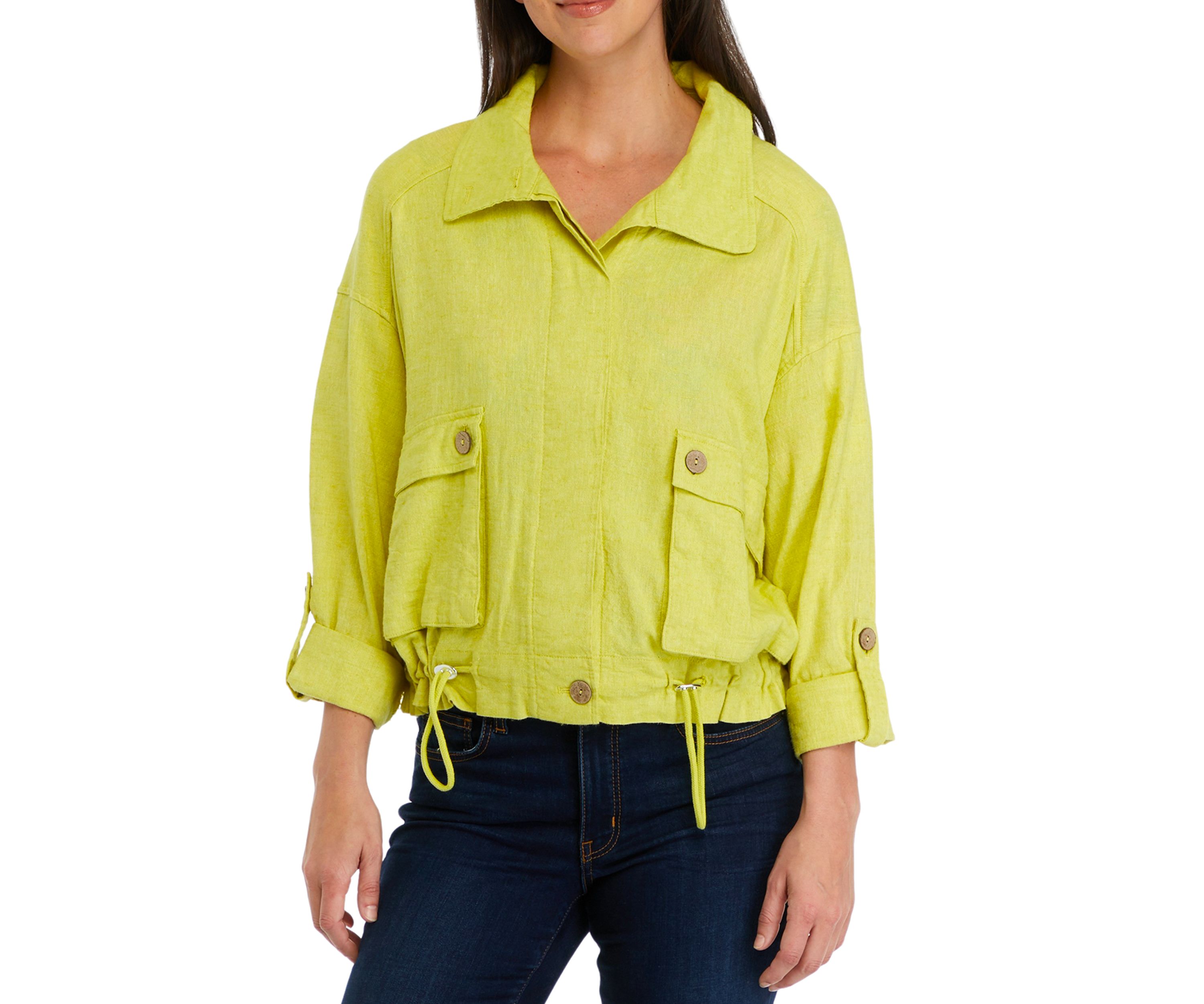 Utility Gathered Jacket 