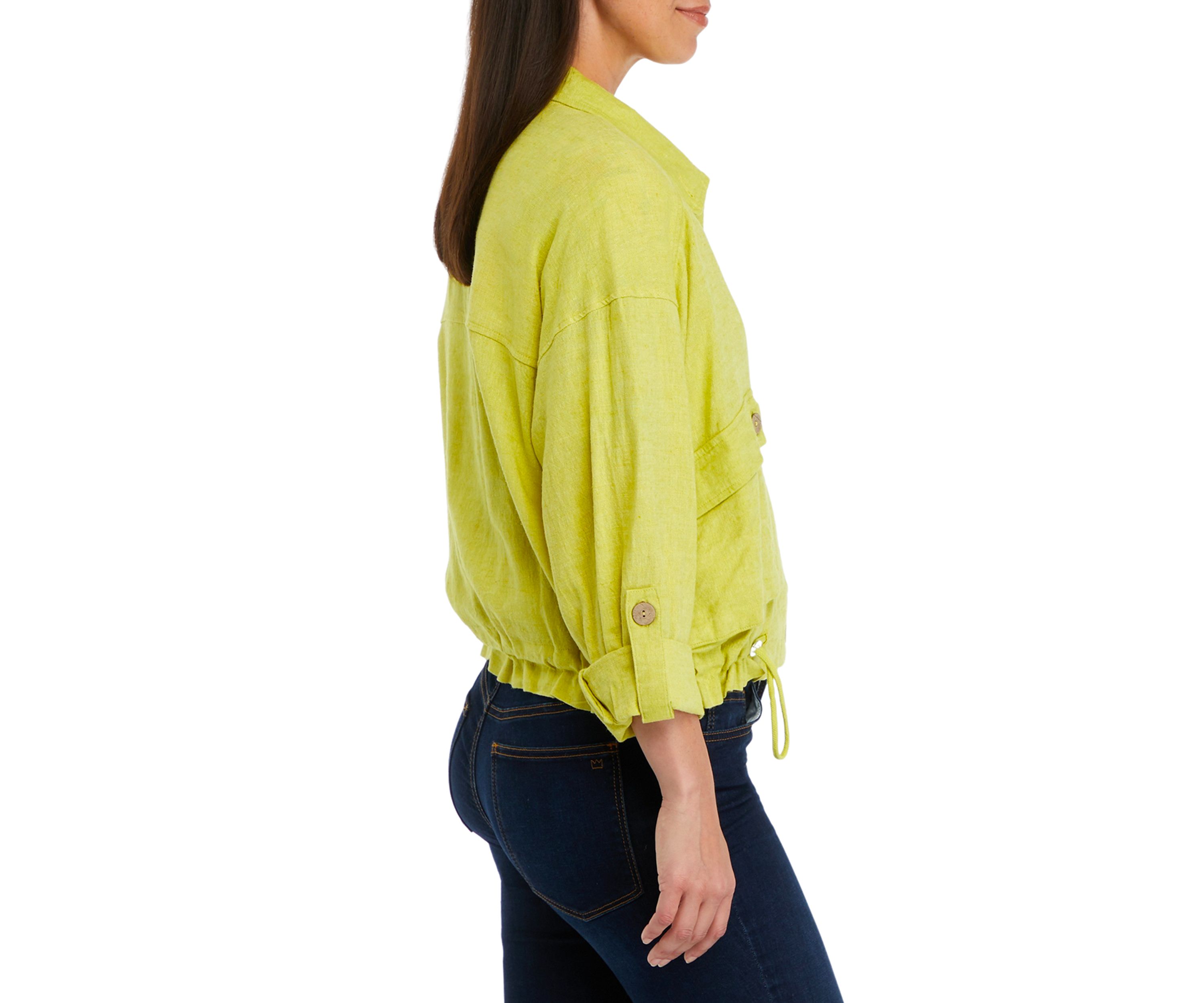 Utility Gathered Jacket 