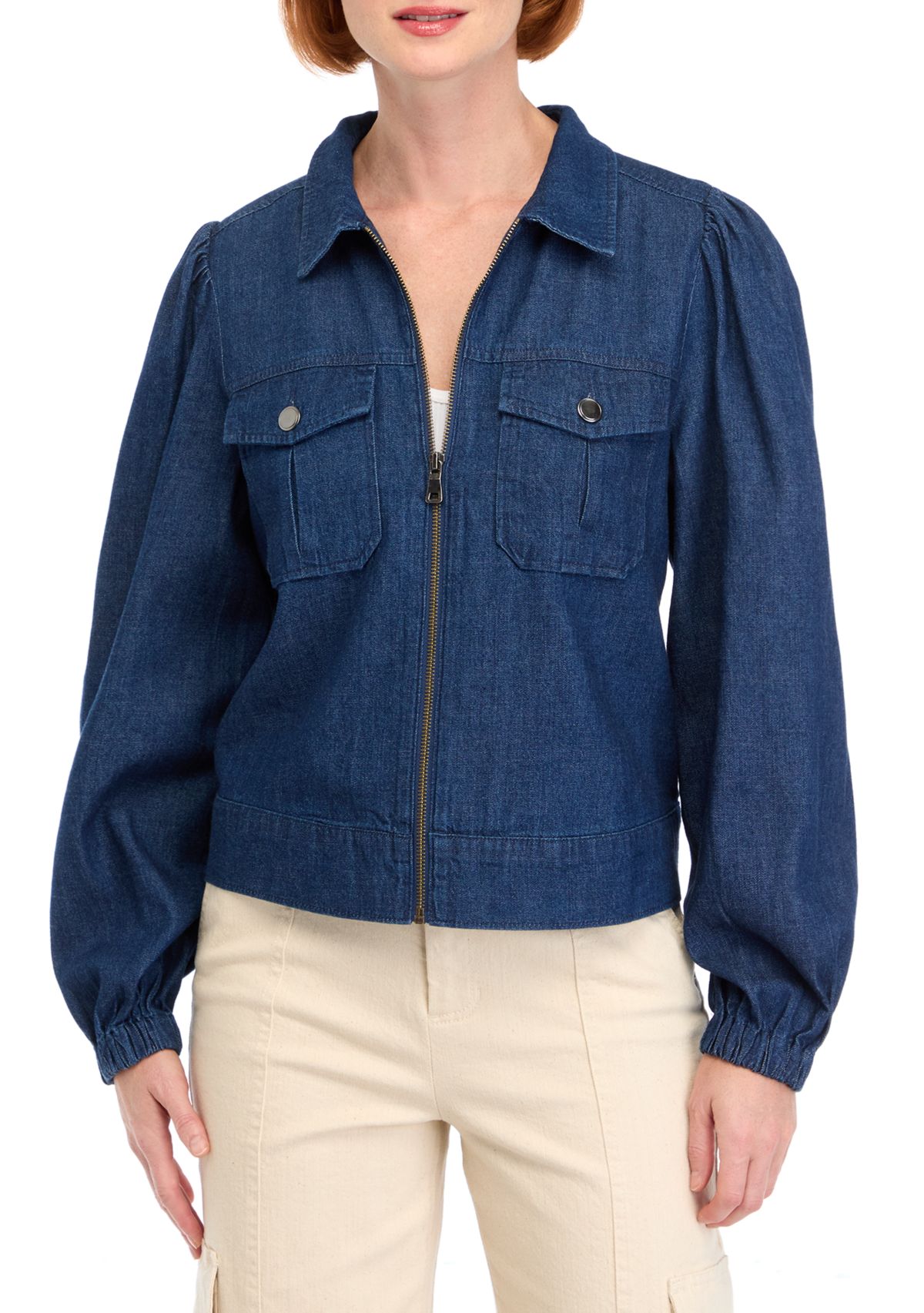 Womens Soft Denim Jacket 