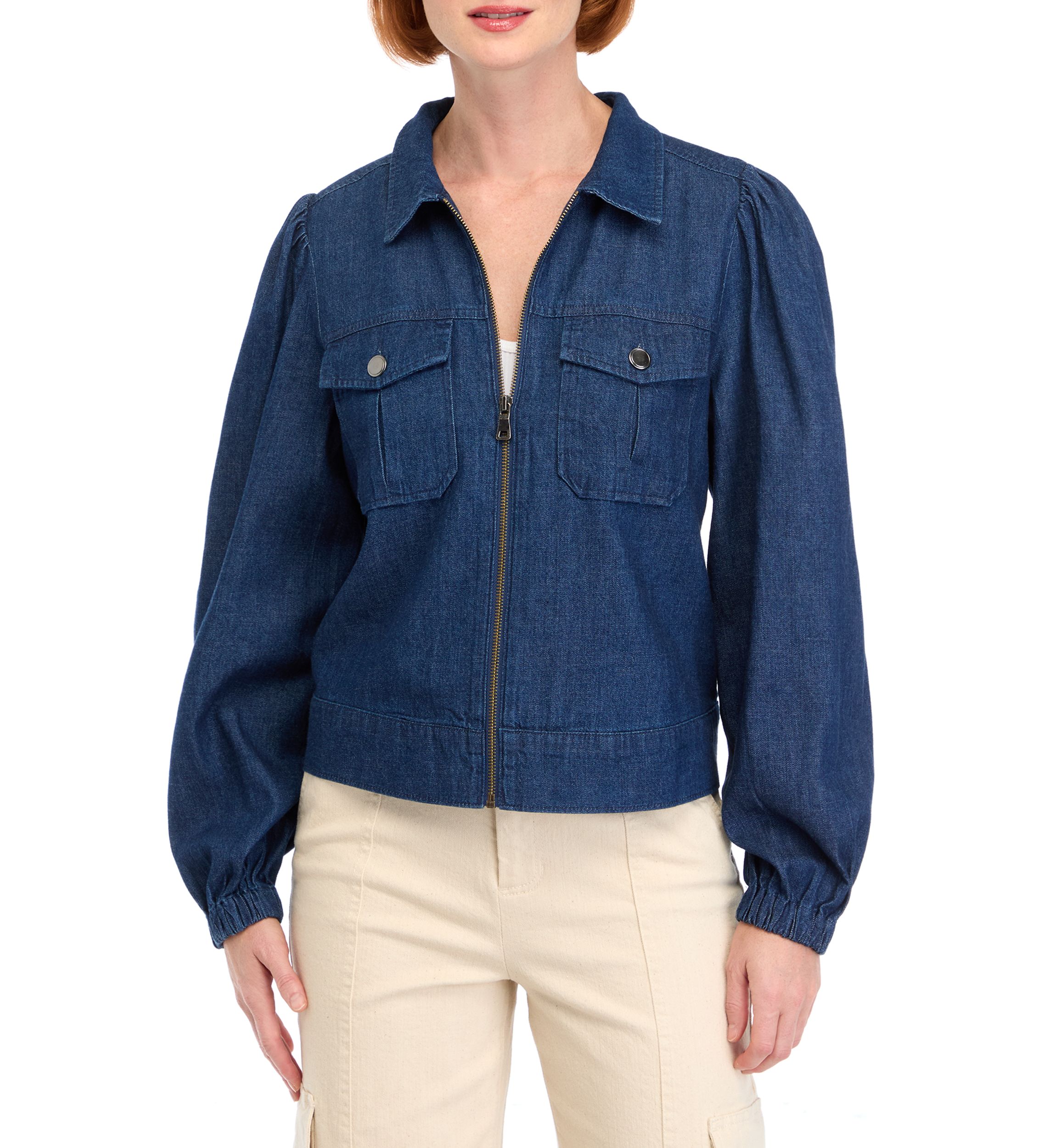 Womens Soft Denim Jacket 