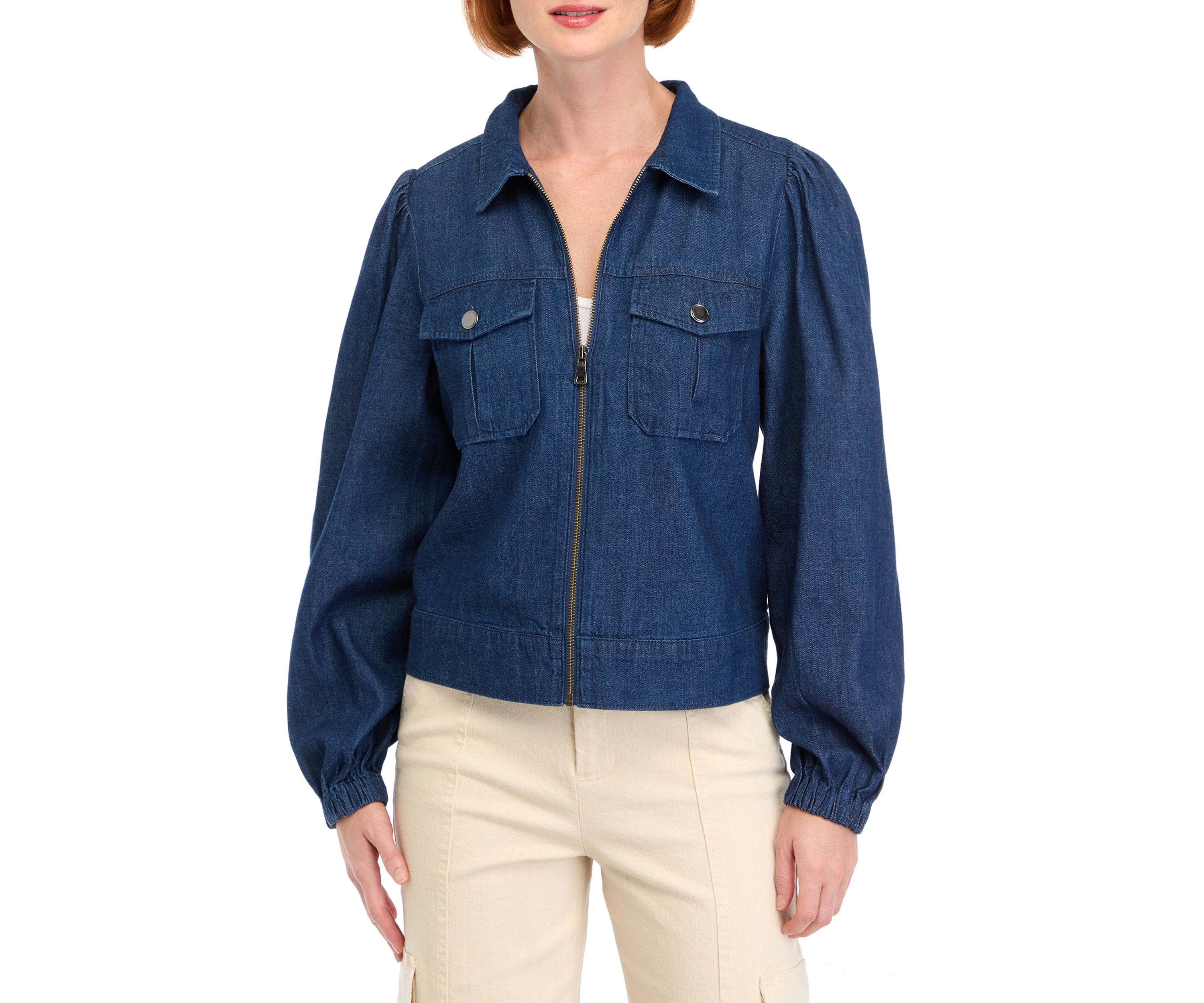 Womens Soft Denim Jacket 