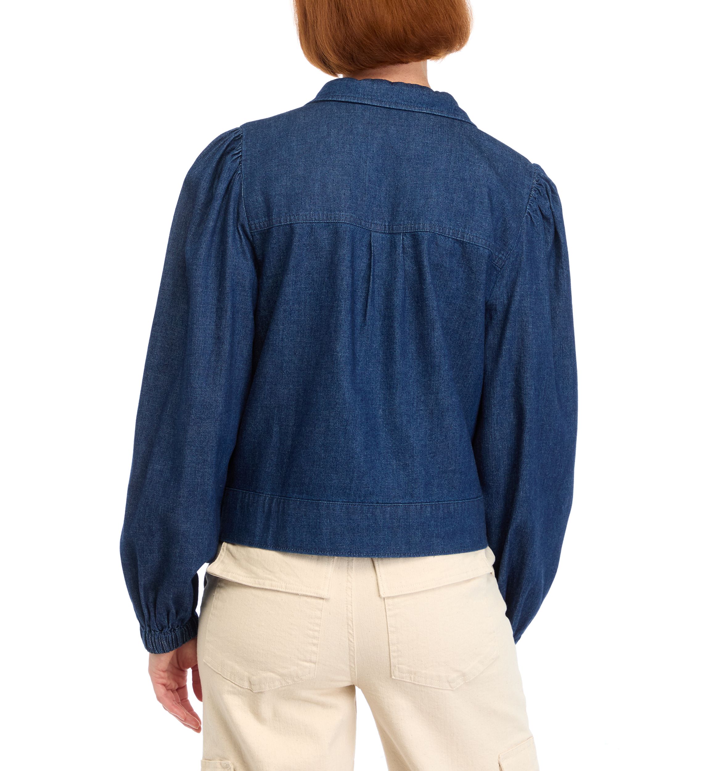 Womens Soft Denim Jacket 