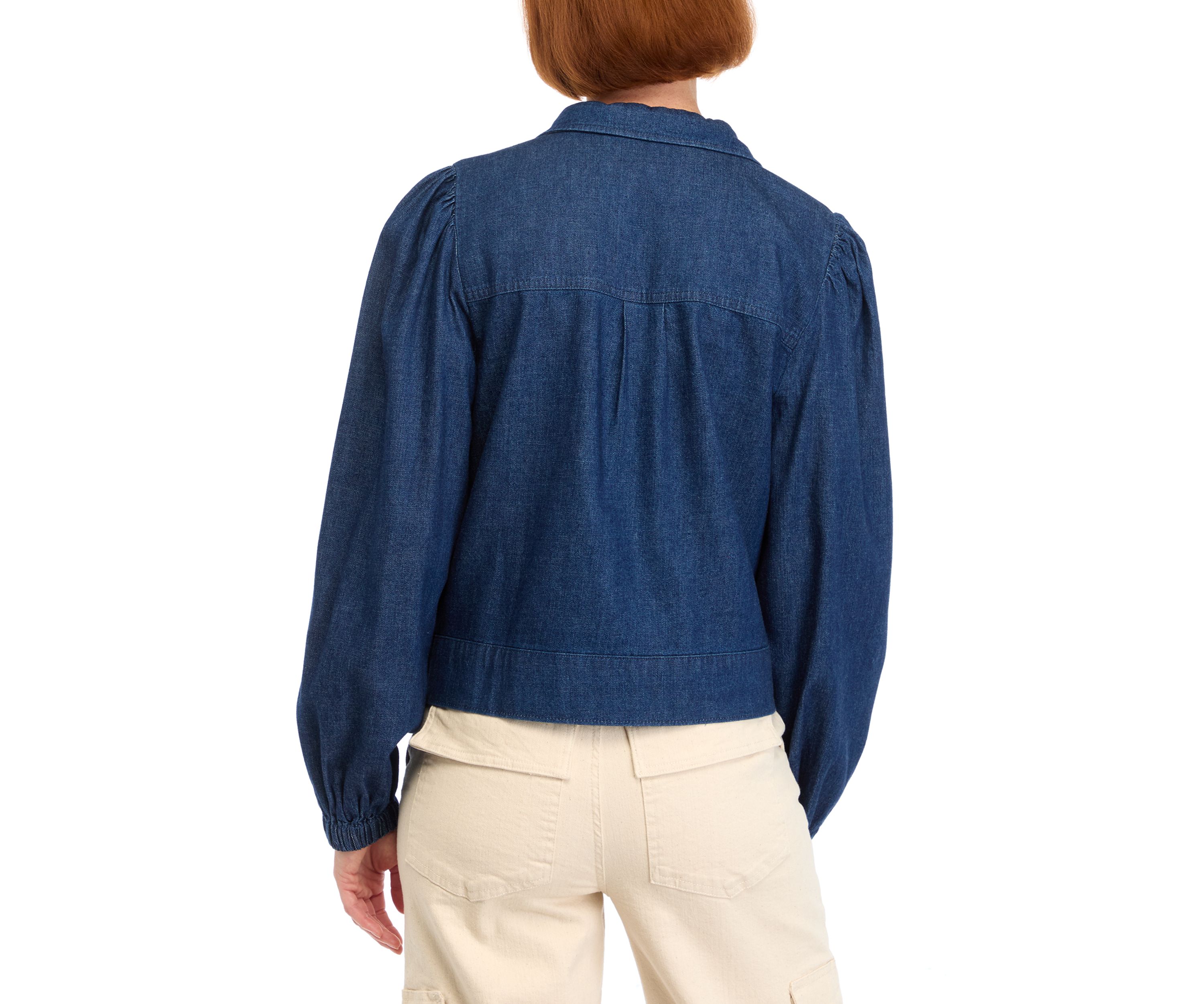 Womens Soft Denim Jacket 