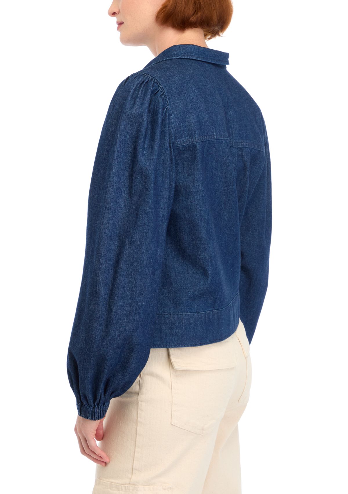 Womens Soft Denim Jacket 