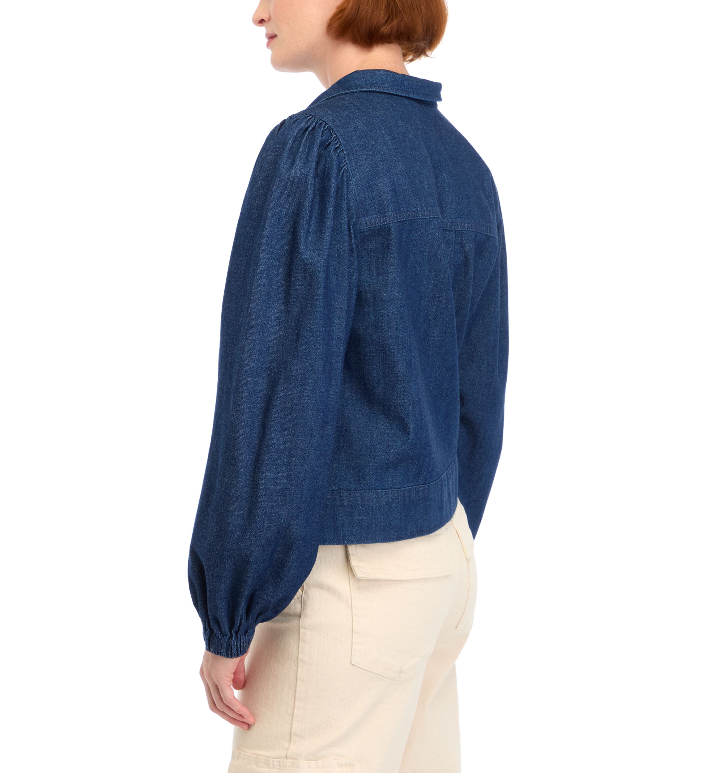 Womens Soft Denim Jacket 