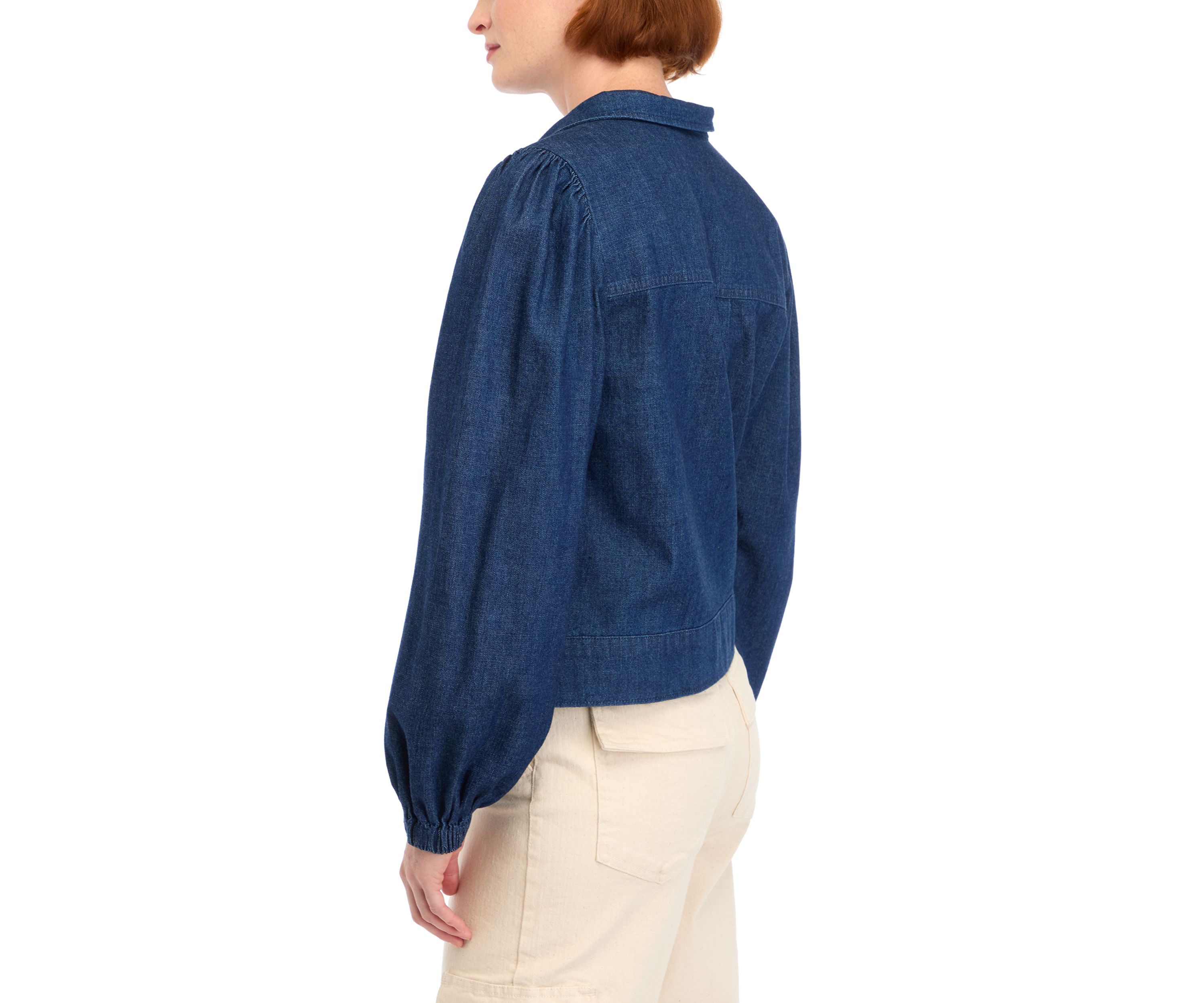 Womens Soft Denim Jacket 