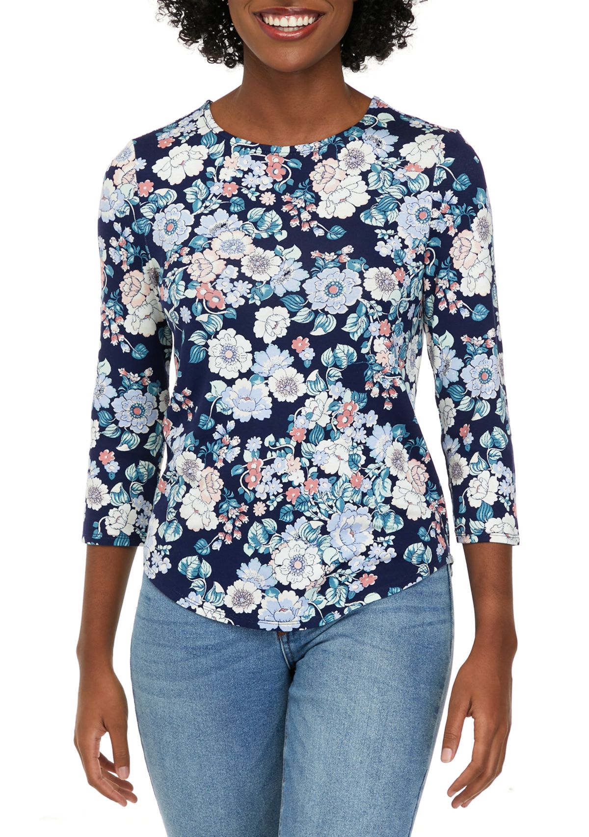 Womens Julianna 3/4 Sleeve T-Shirt