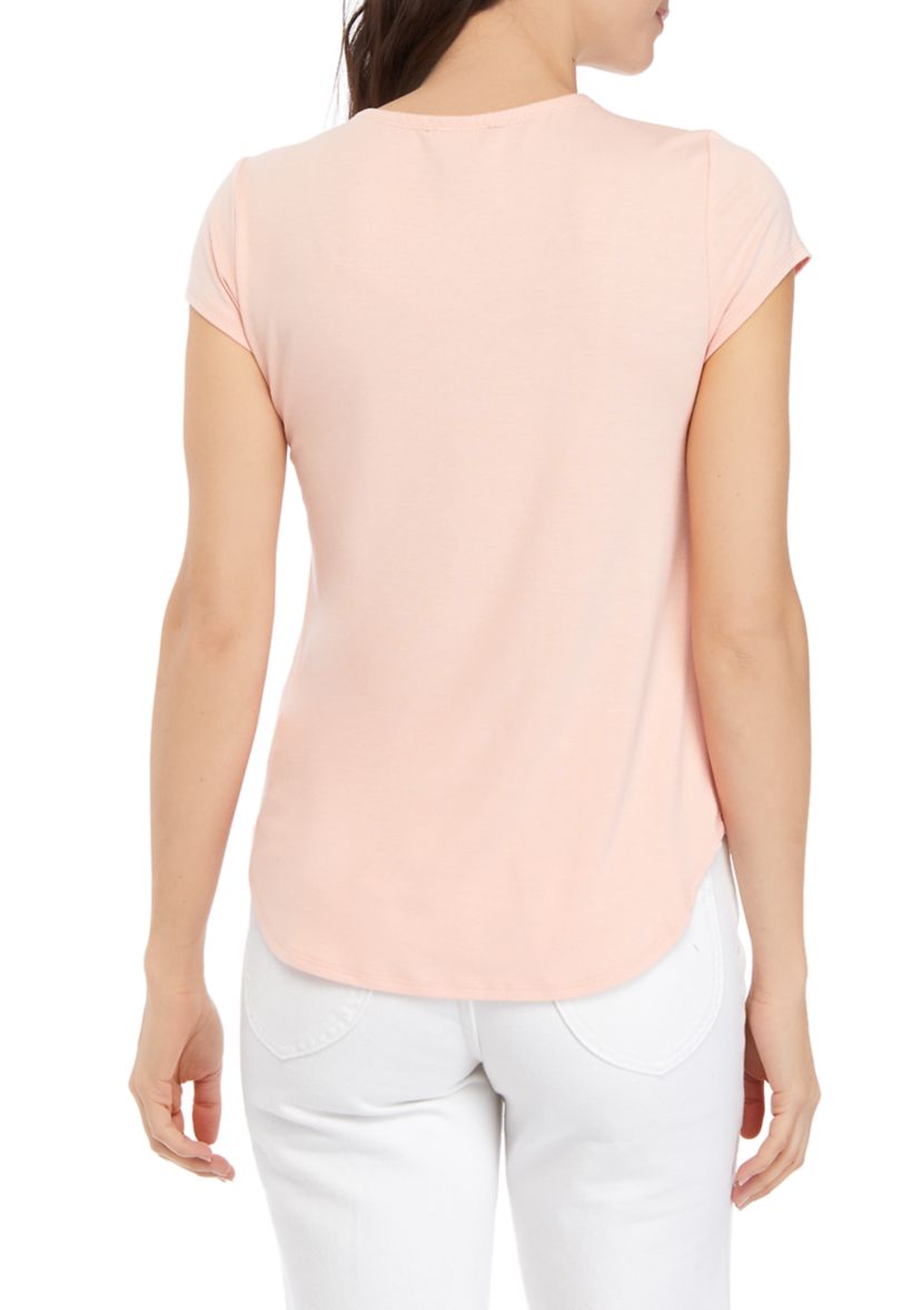 Womens Cap Sleeve T-Shirt
