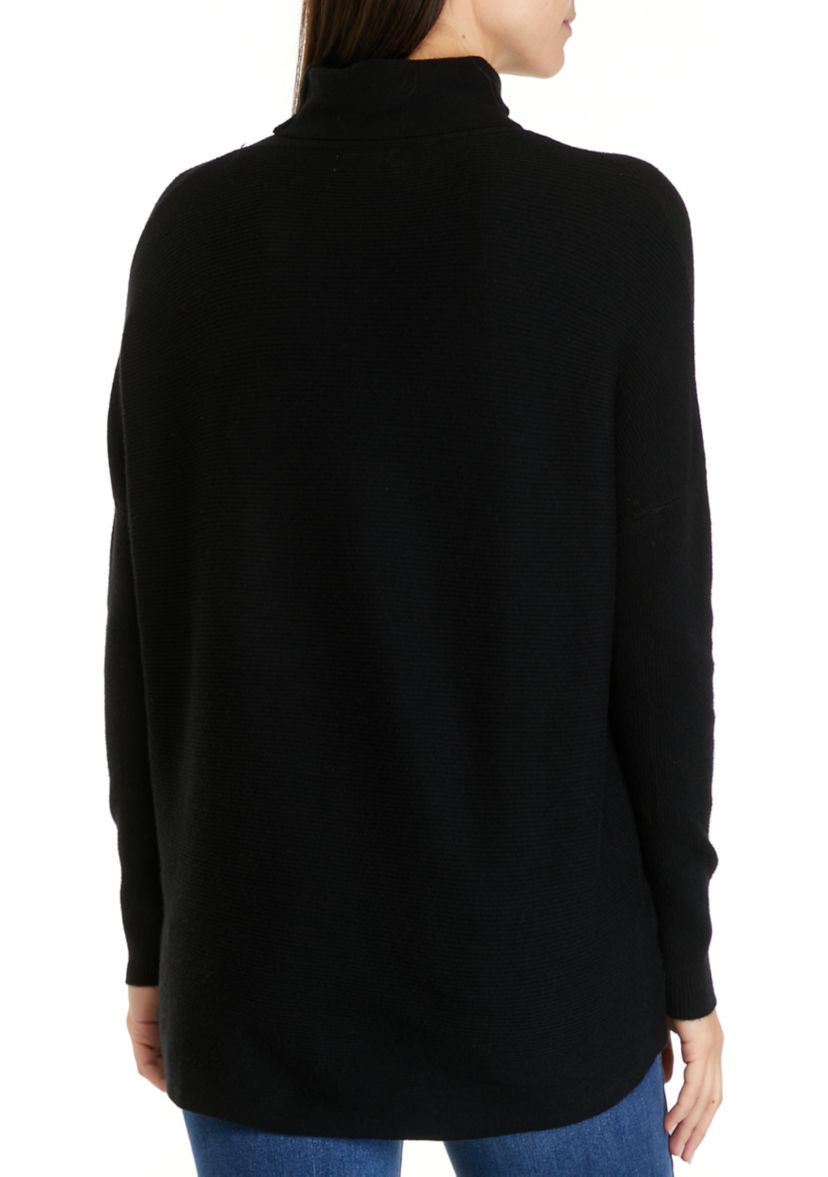 Womens Mock Neck Pullover Sweater