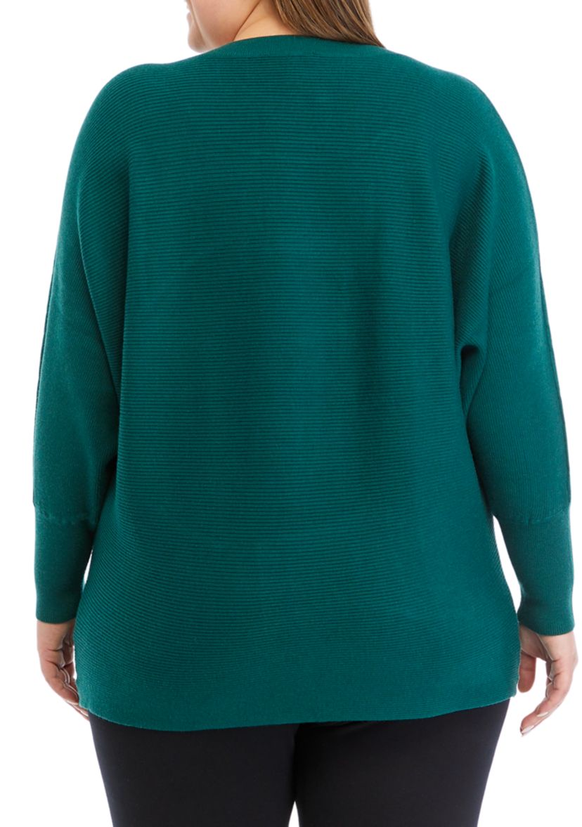 Plus Size Cable Knit Sweater