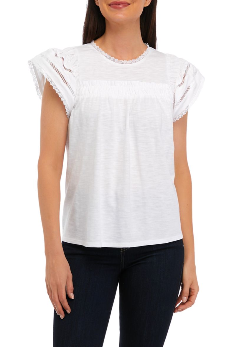 Womens Slub Knit Top