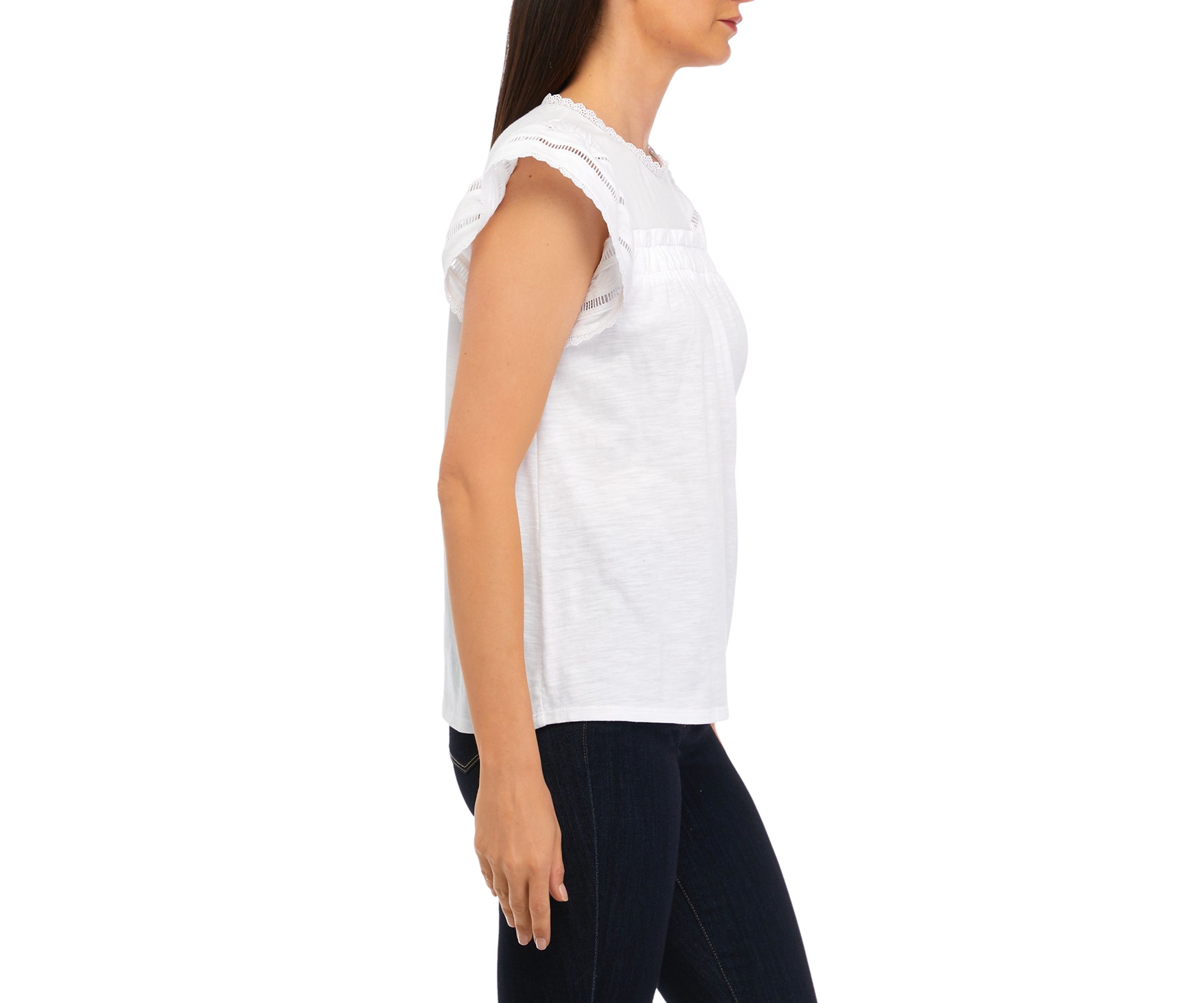 Womens Slub Knit Top