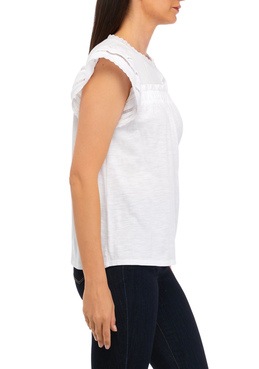 Womens Slub Knit Top