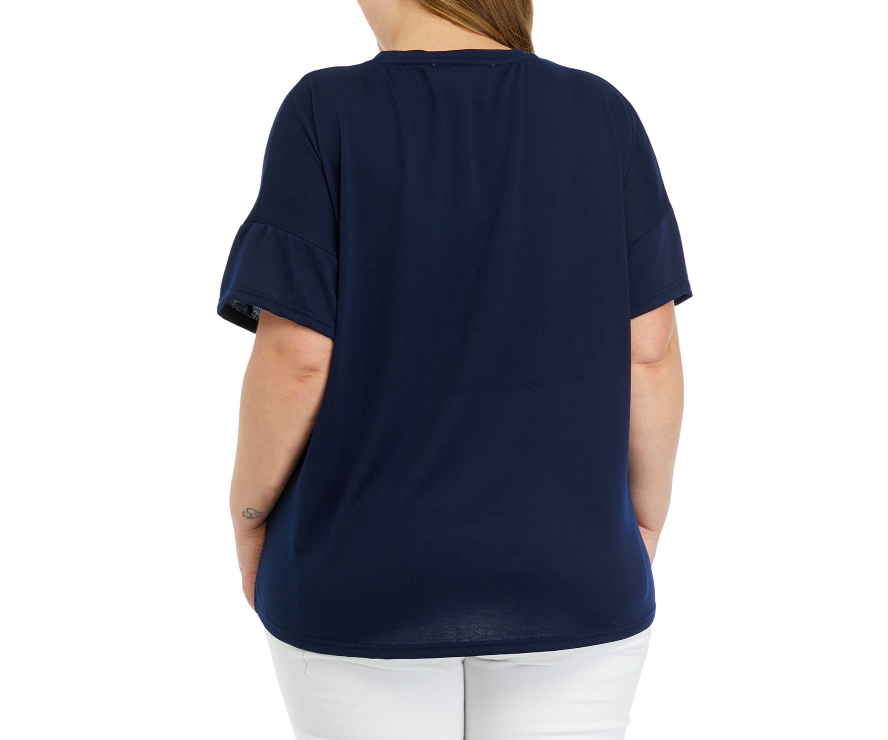 Plus Size Solid T-Shirt