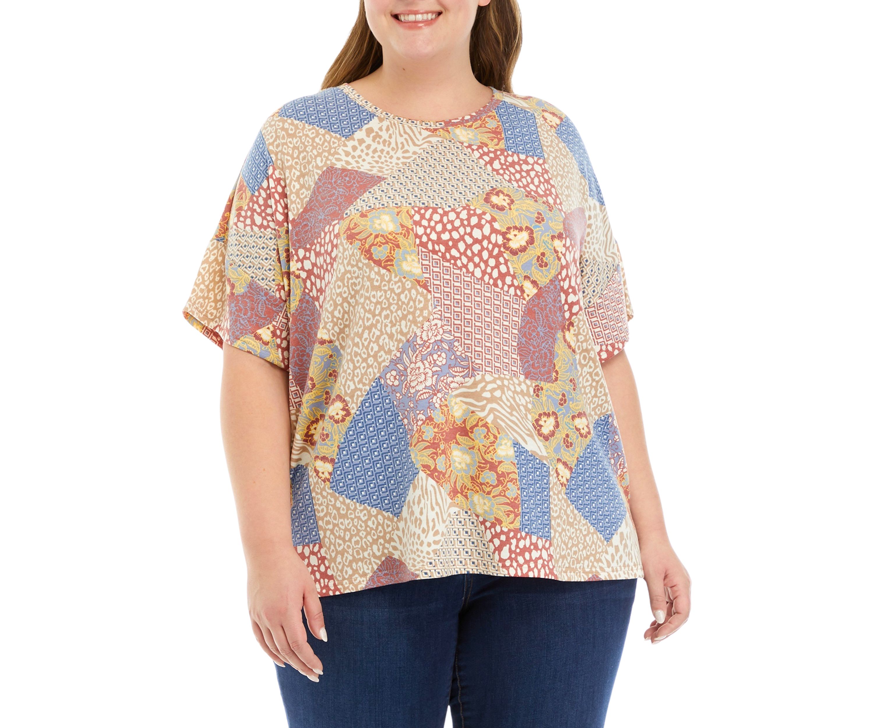Plus Size Printed T-Shirt