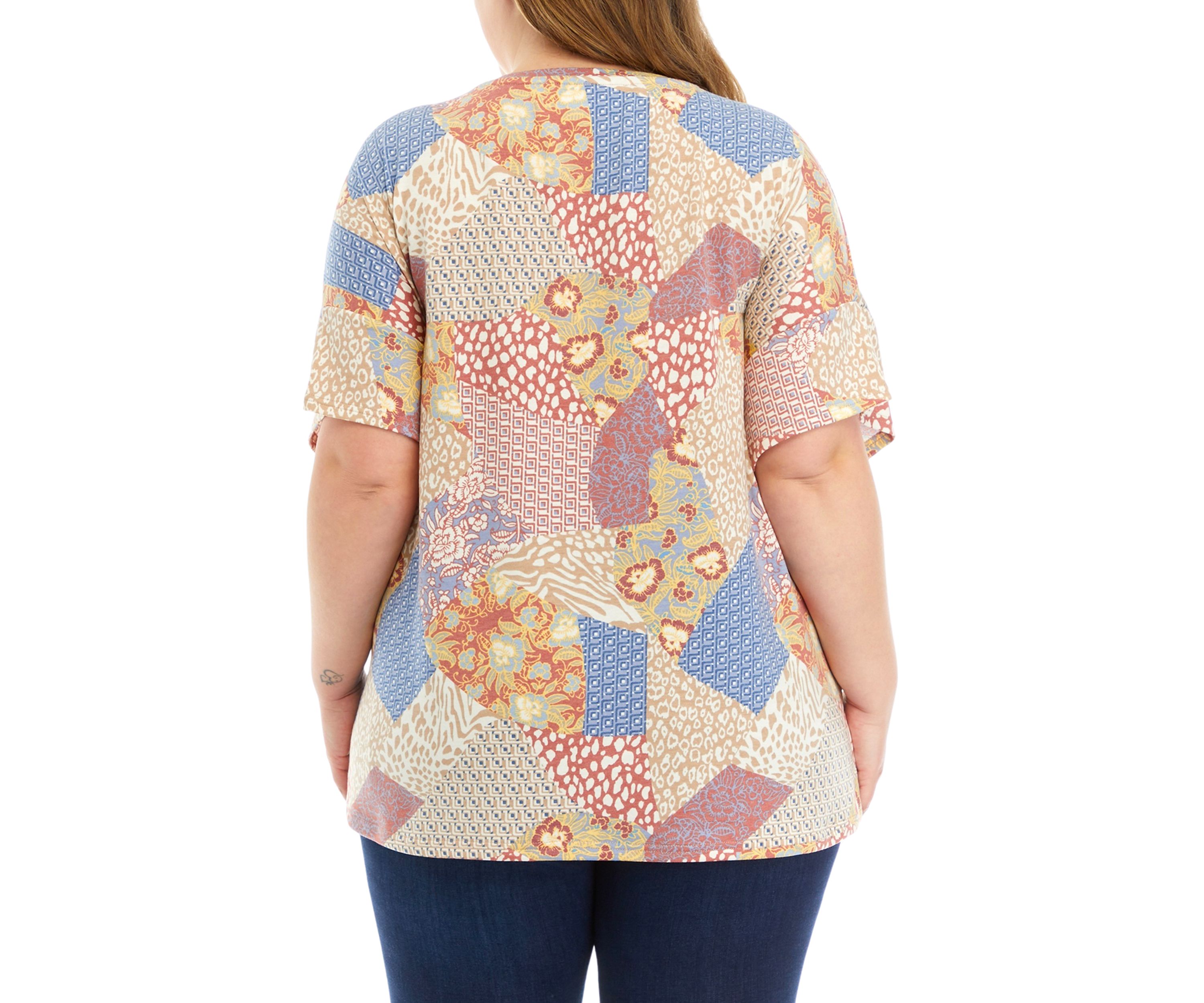 Plus Size Printed T-Shirt