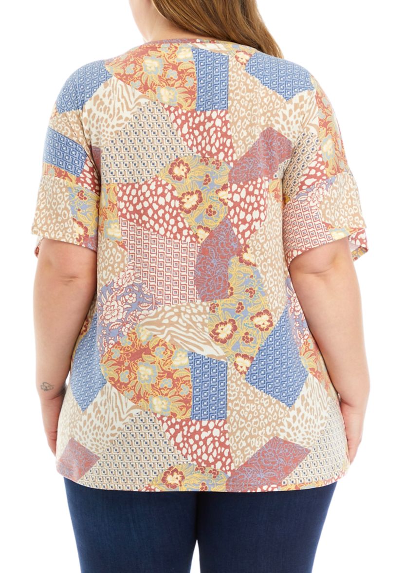 Plus Size Printed T-Shirt