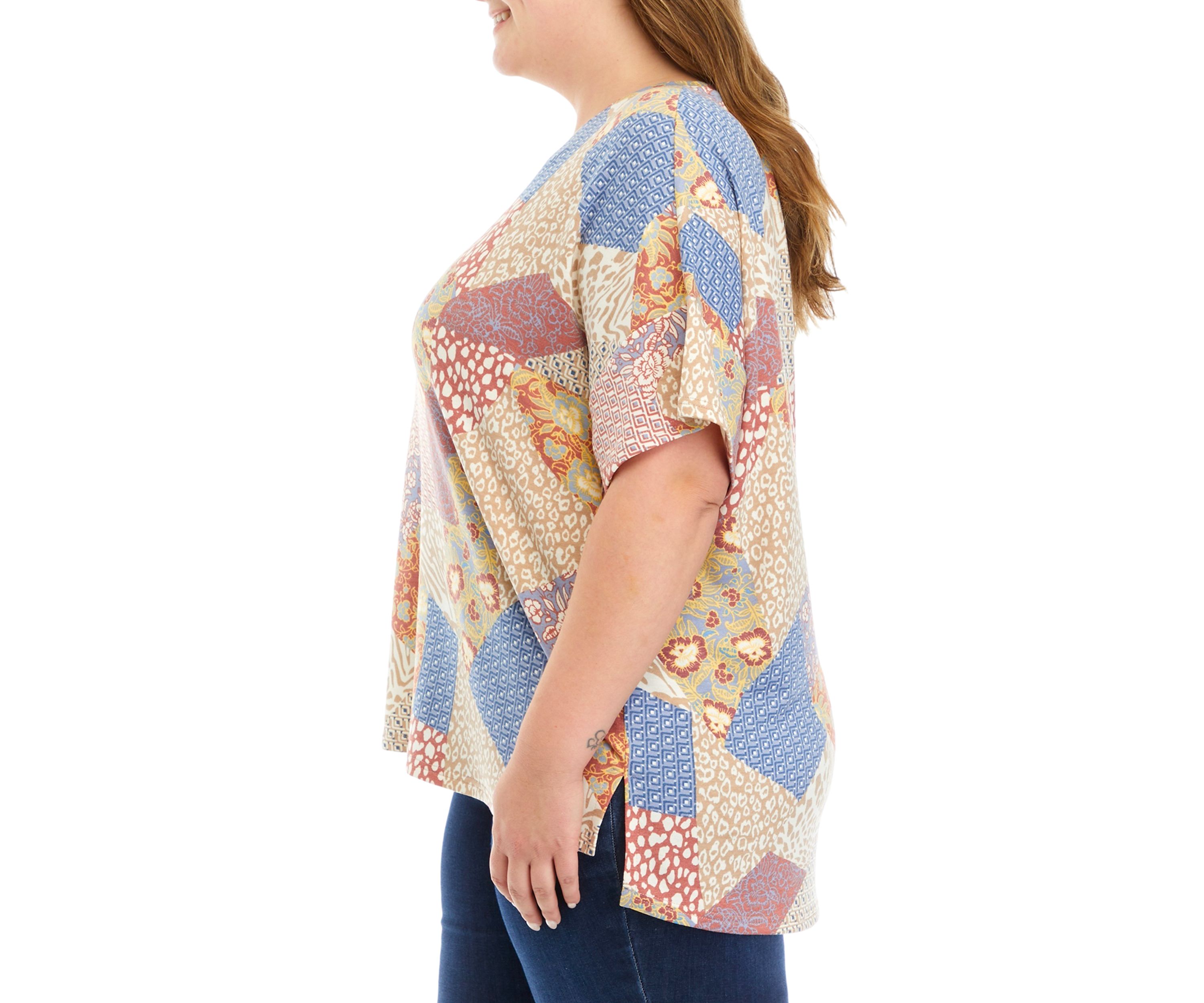 Plus Size Printed T-Shirt