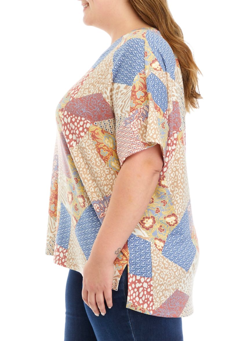 Plus Size Printed T-Shirt