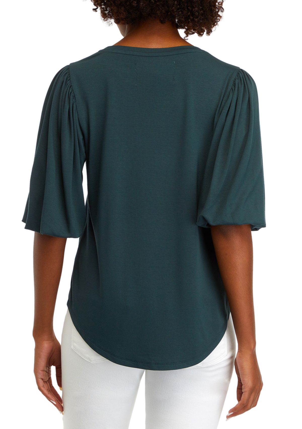 Womens Blouson Sleeve Julianna Top 