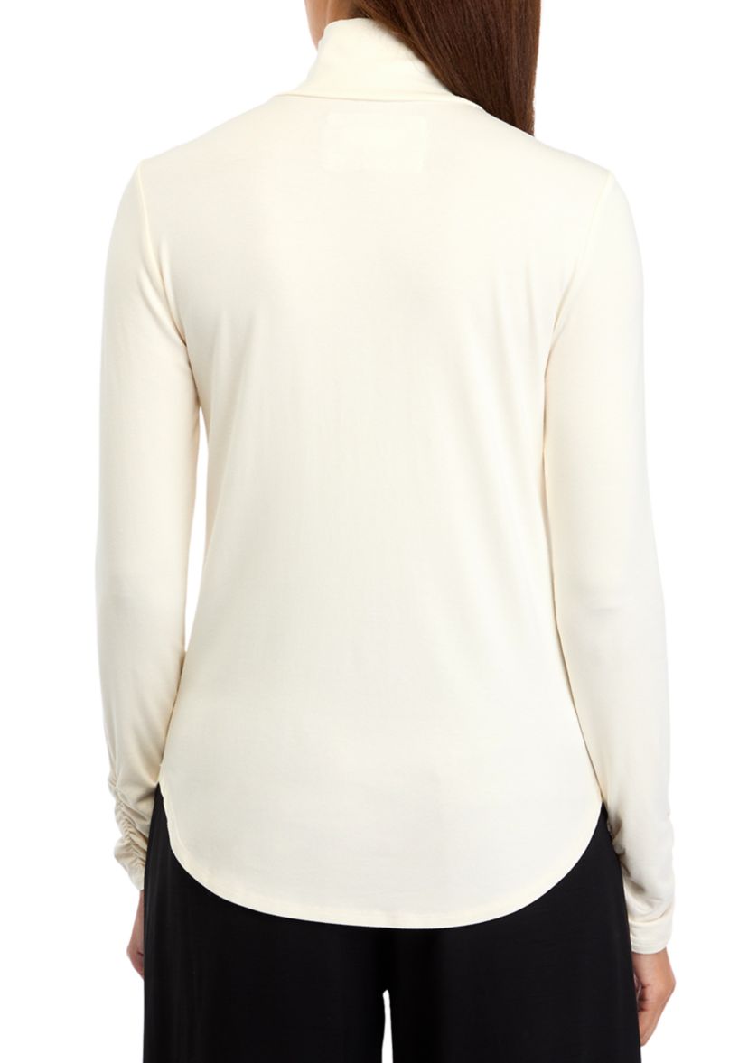 Womens Long Sleeve Turtleneck Top 