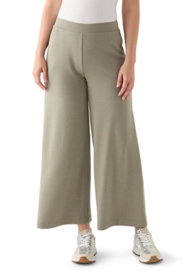 Women's Wide Leg Capri Pants
