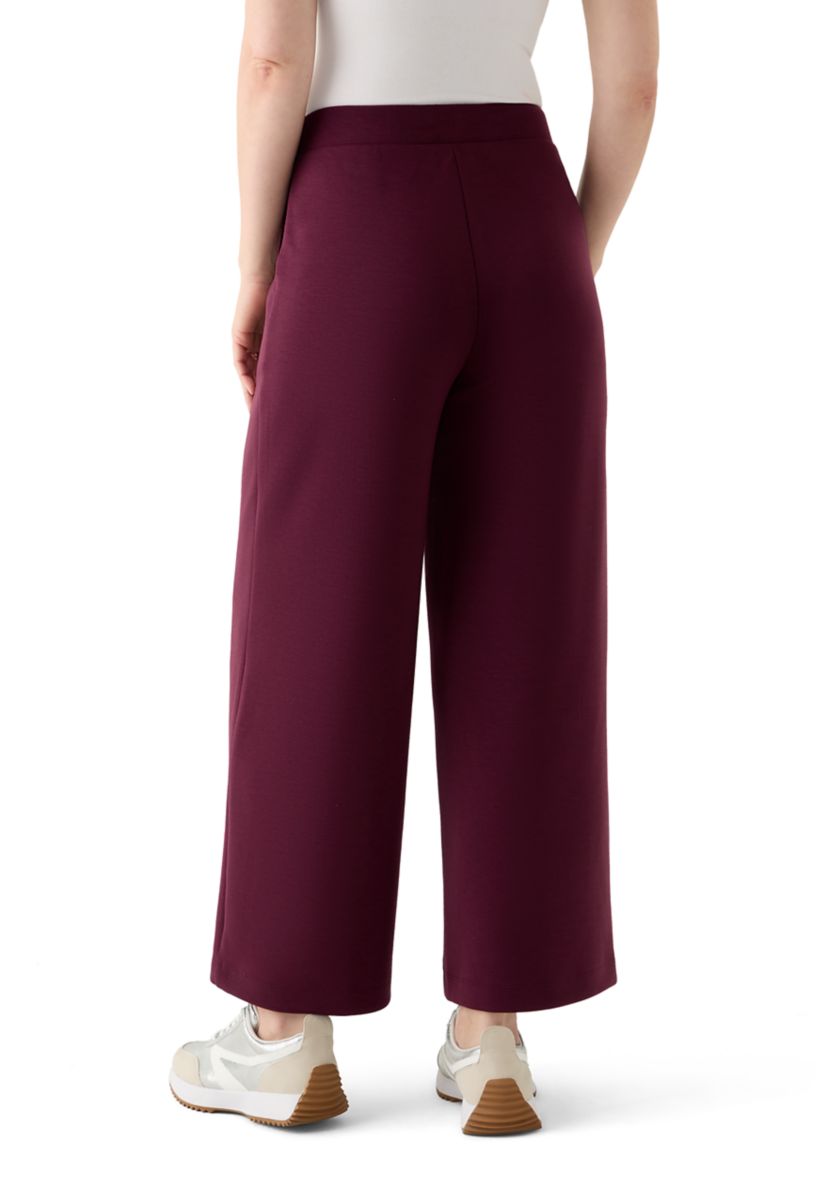 Womens Wide Leg Capri Pants
