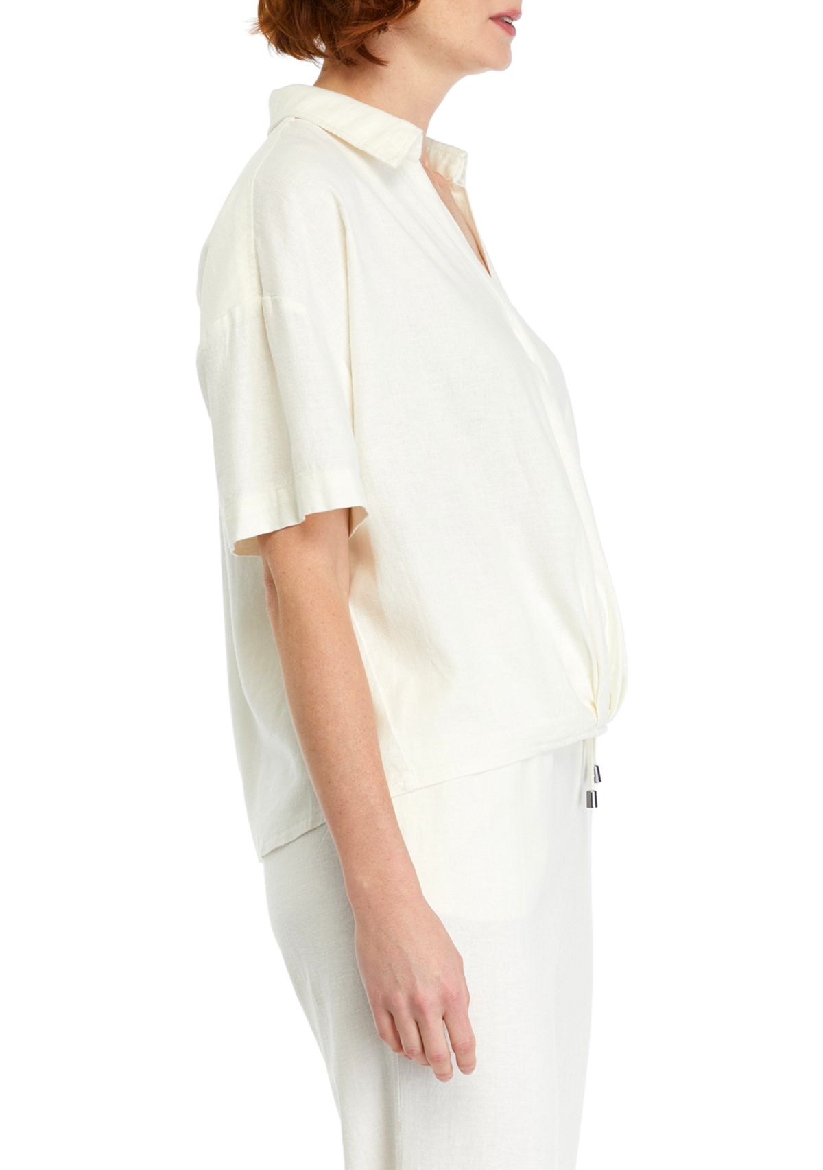 Womens Wrap Twist Front Top