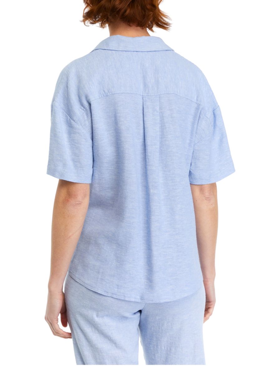   Womens Wrap Twist Front Top 
