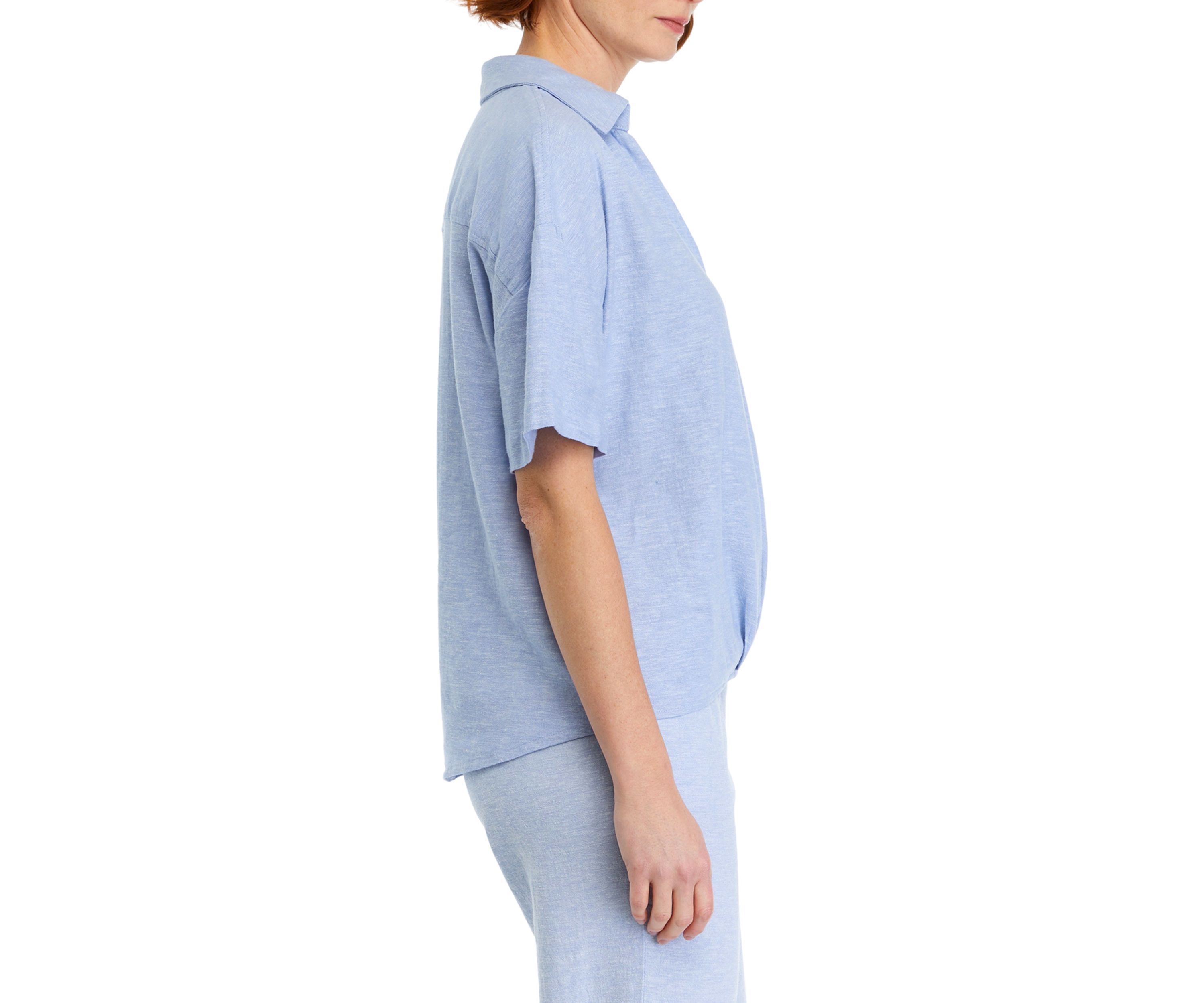   Womens Wrap Twist Front Top 