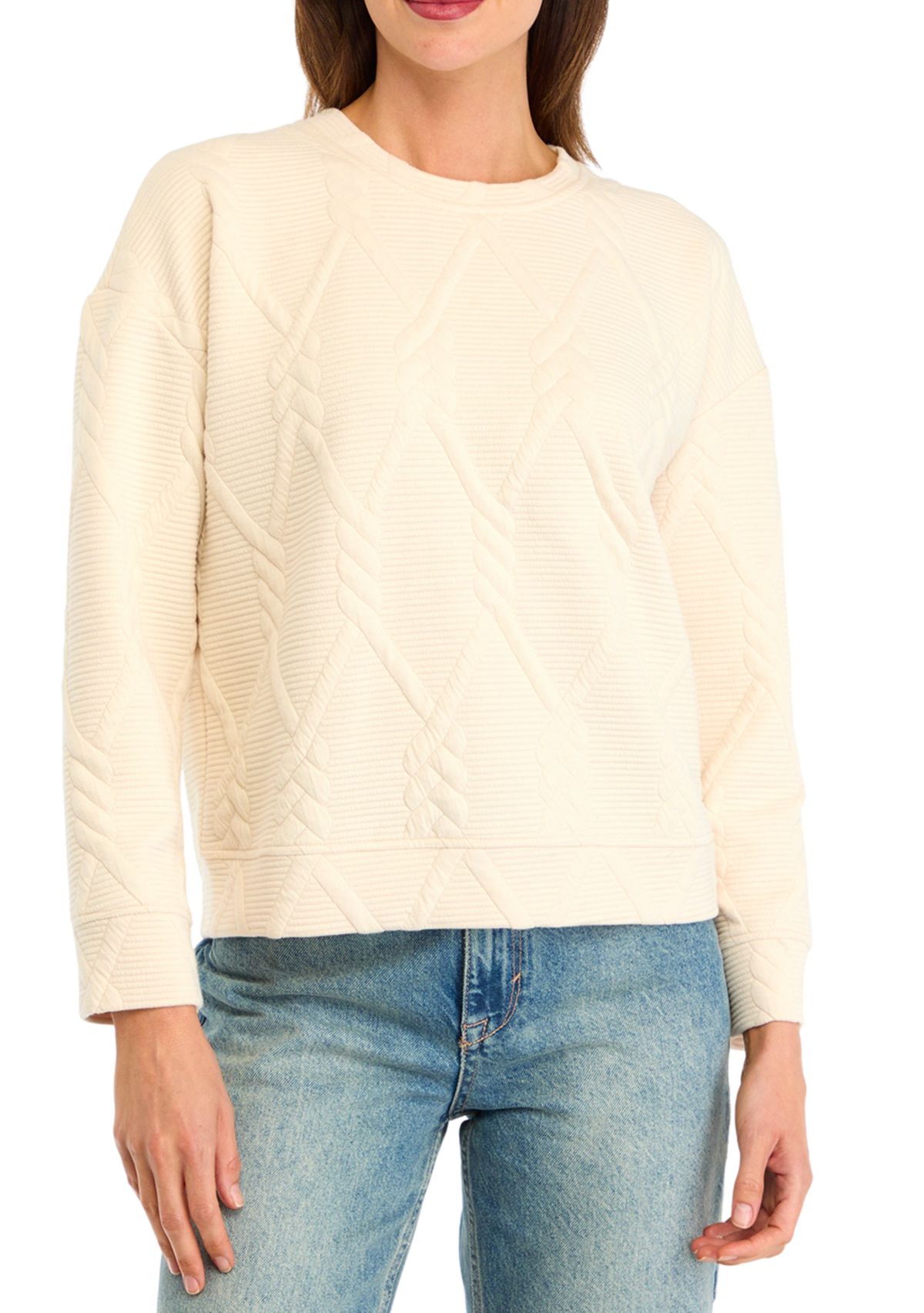 Womens Classic Pullover Sweatshirt