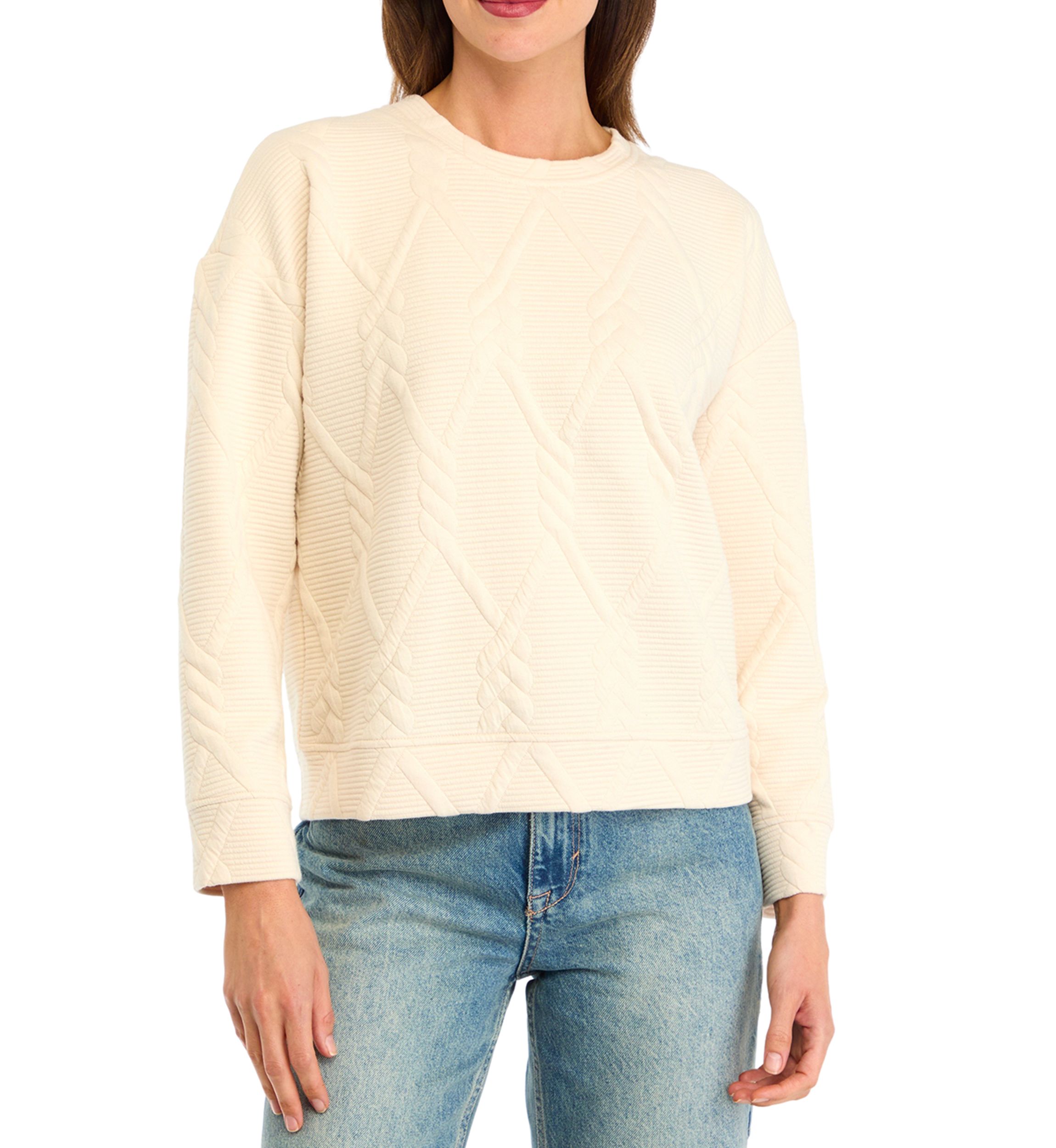 Womens Classic Pullover Sweatshirt