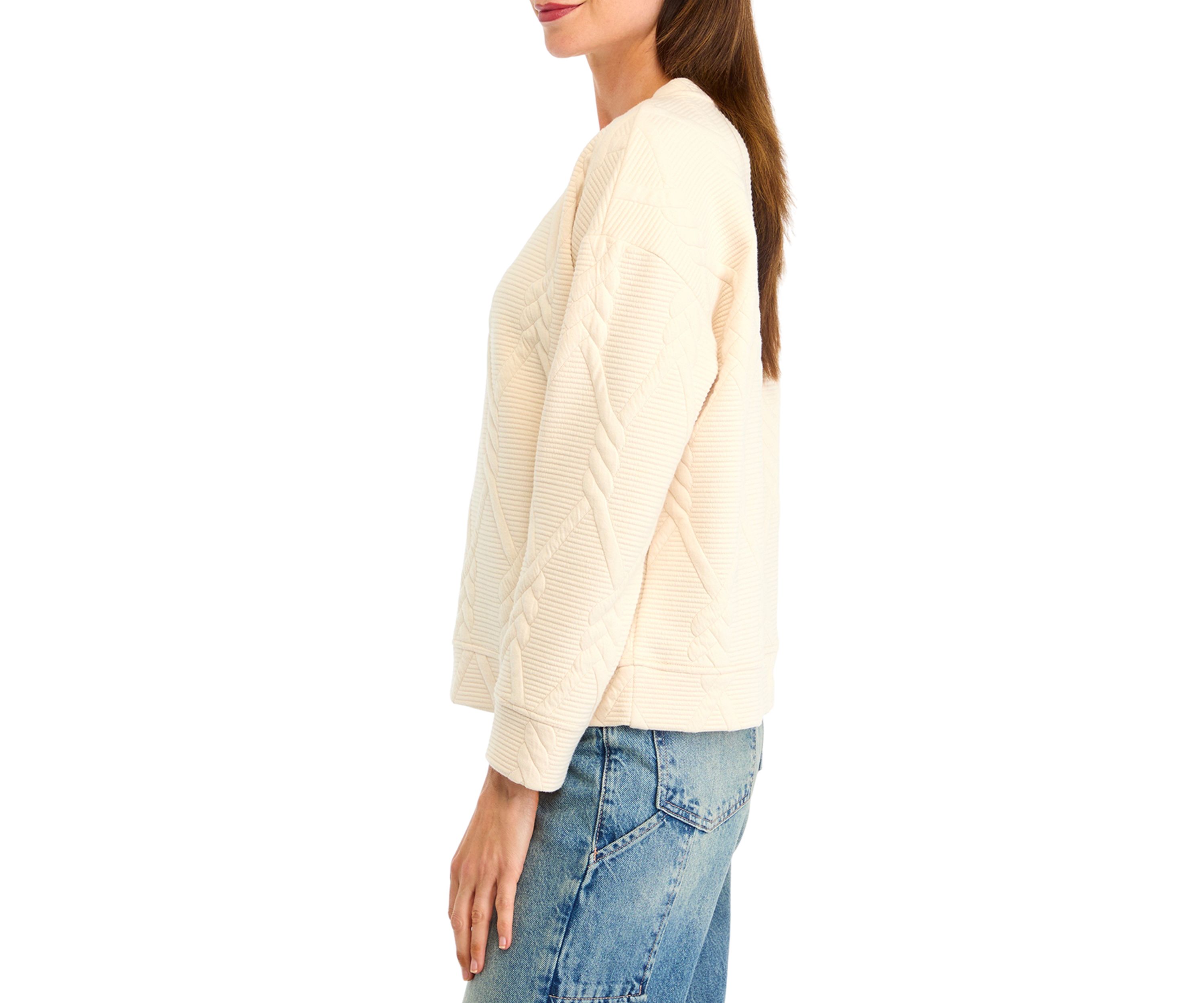 Womens Classic Pullover Sweatshirt