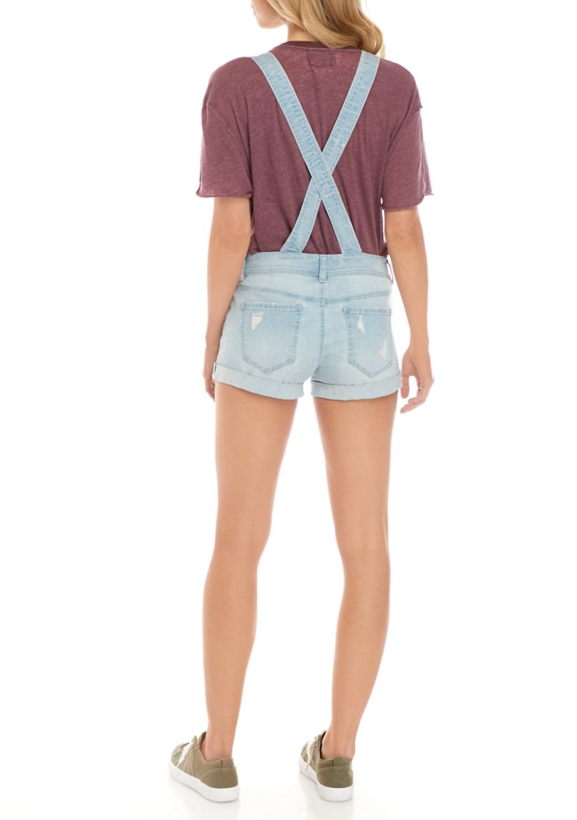 Juniors Roll Cuff Shortalls 