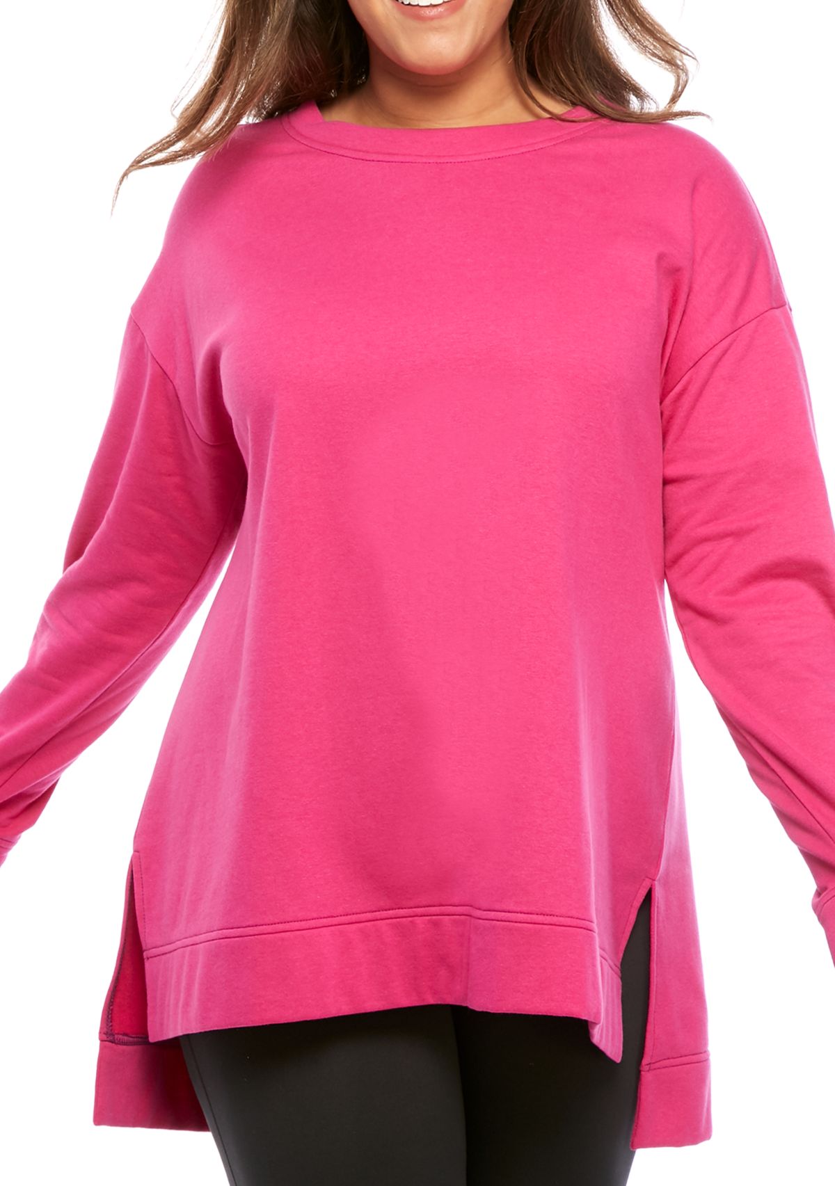 Plus Size Fleece Tunic
