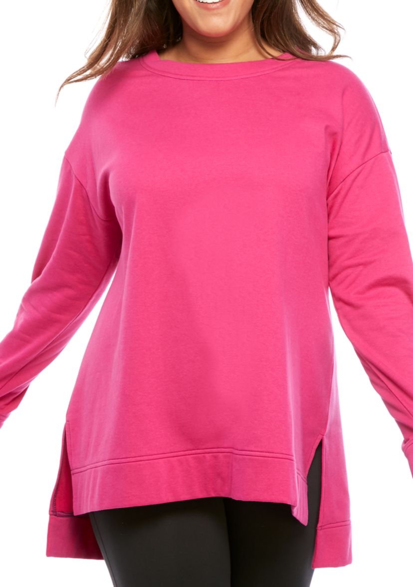 Plus Size Fleece Tunic