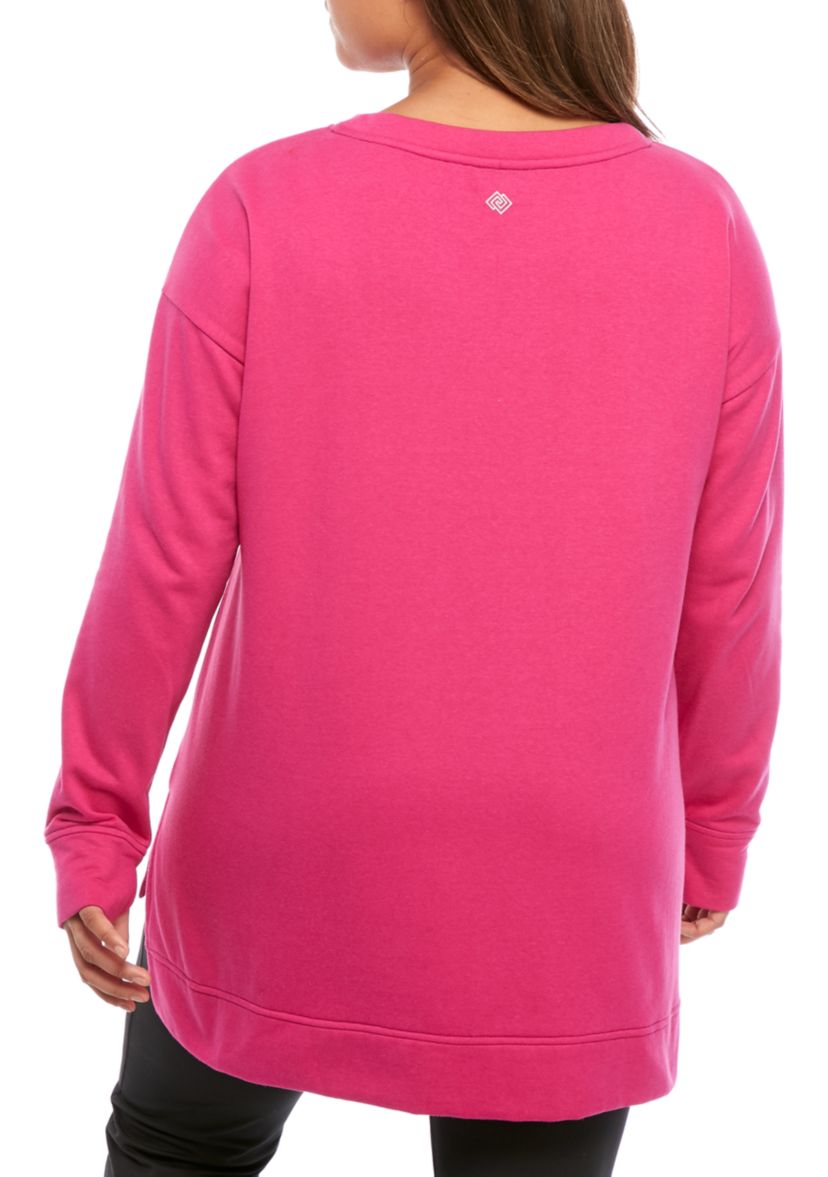Plus Size Fleece Tunic