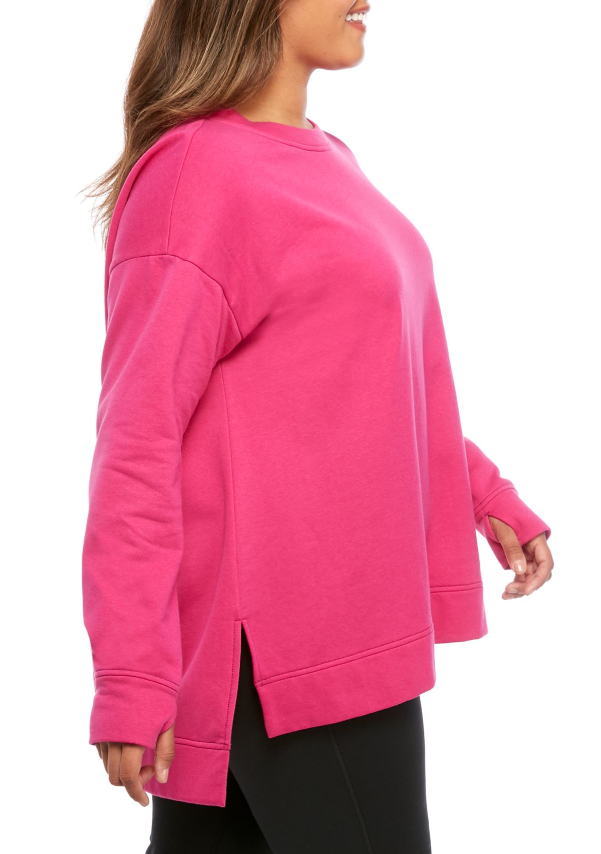 Plus Size Fleece Tunic
