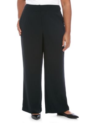 Madison Plus Size Wide Leg Pants | belk