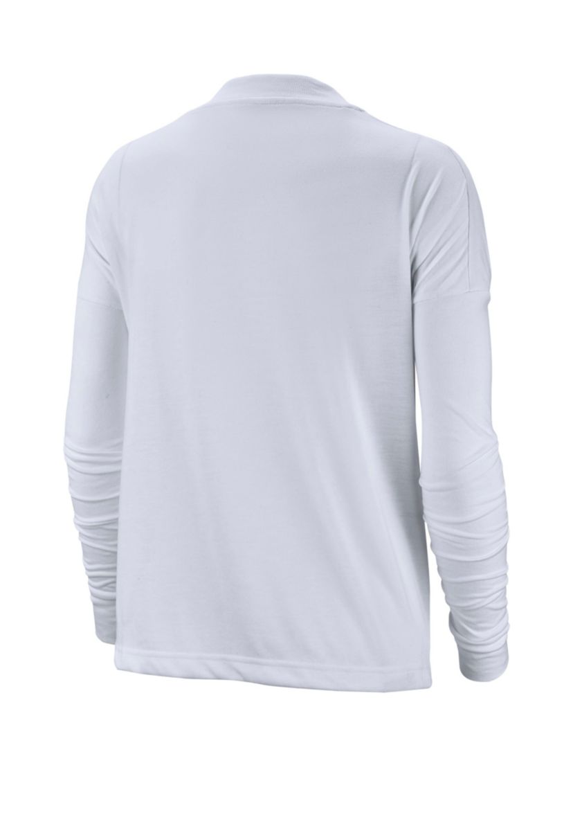 Arkansas Razorbacks Breathe Logo Oversized Long Sleeve Top