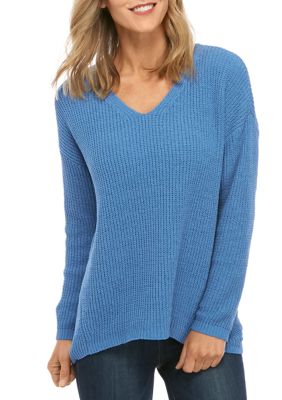 New Directions® Women S Long Sleeve Sweater Belk