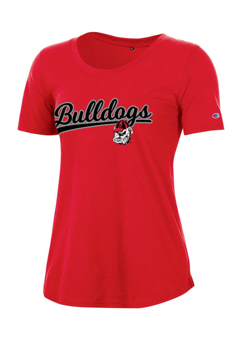 NCAA Georgia Bulldogs Relaxed Fit Short Sleeve Graphic T-Shirt